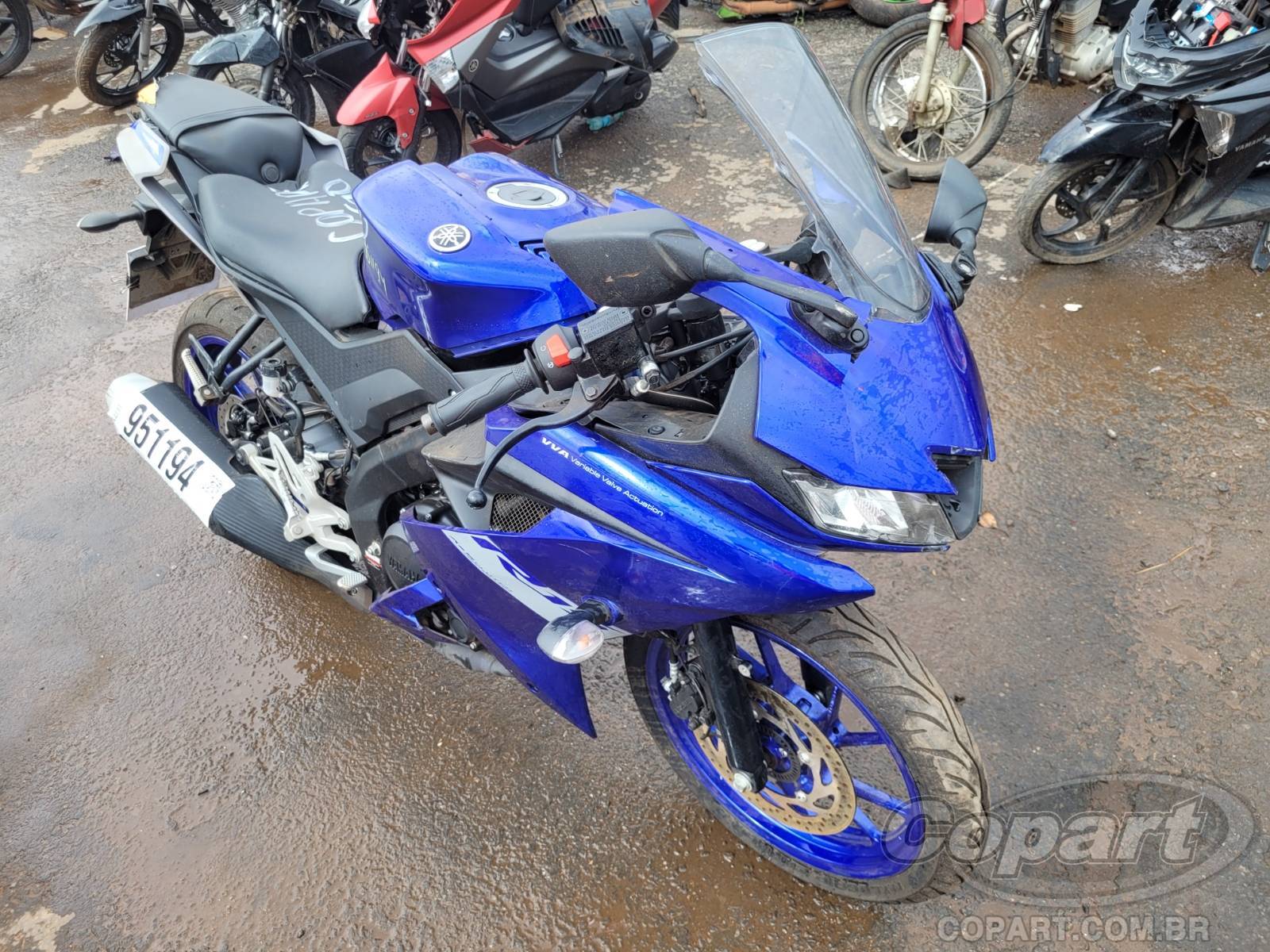 Veículo YAMAHA YZF R15 Yamaha YZF R15 155 ABS 2024 2024 em leilão