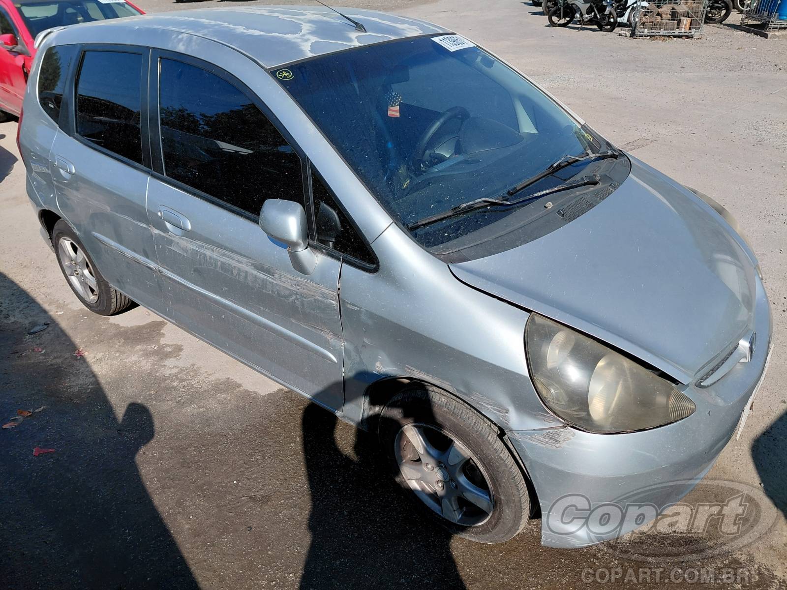 Honda Fit 1.4 2007 (Recoverável) - Chave reserva