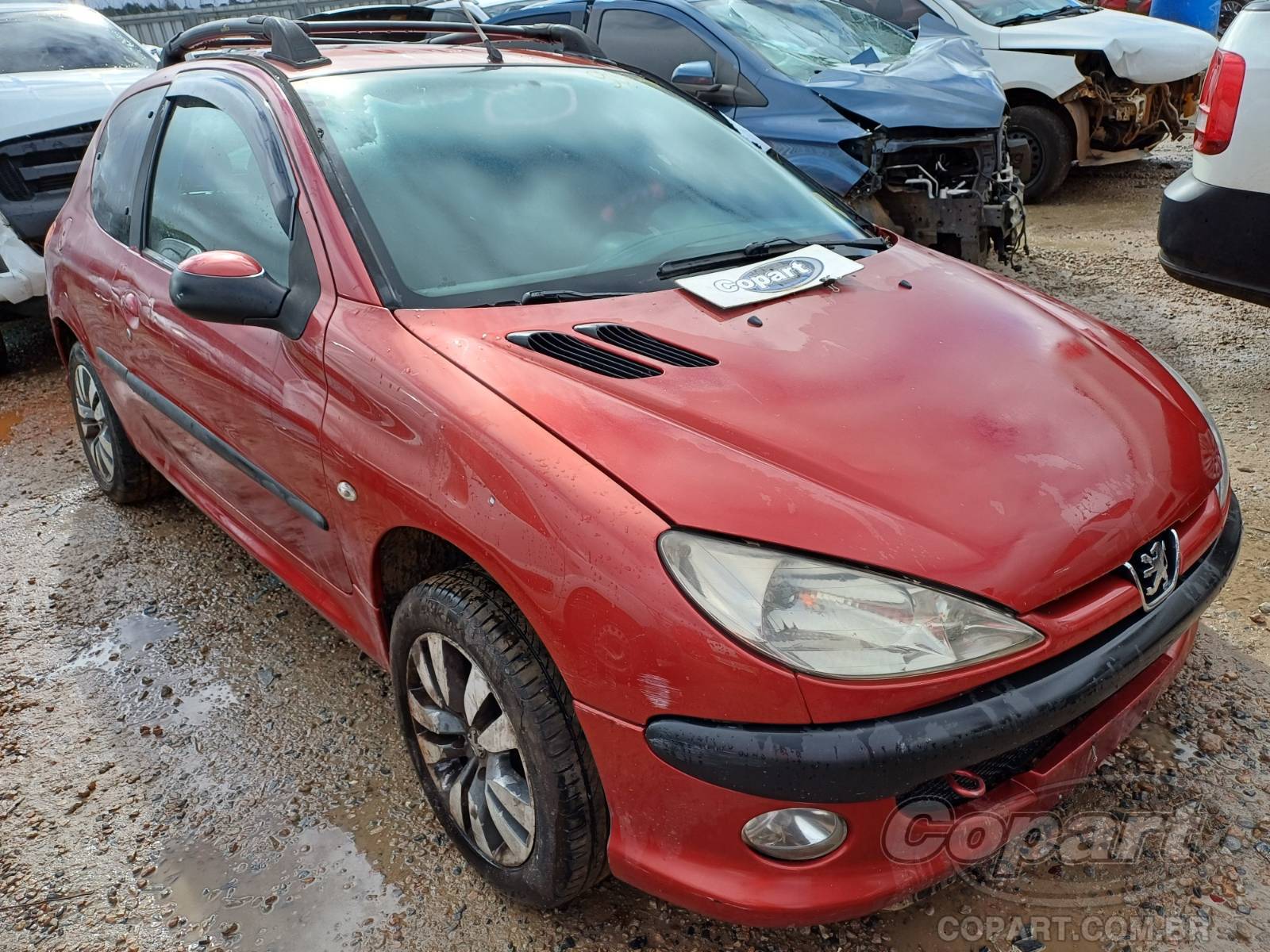 Veículo Peugeot 206 Peugeot 206 Presence 1.4 2008 Colisão Média Monta 2008 em leilão