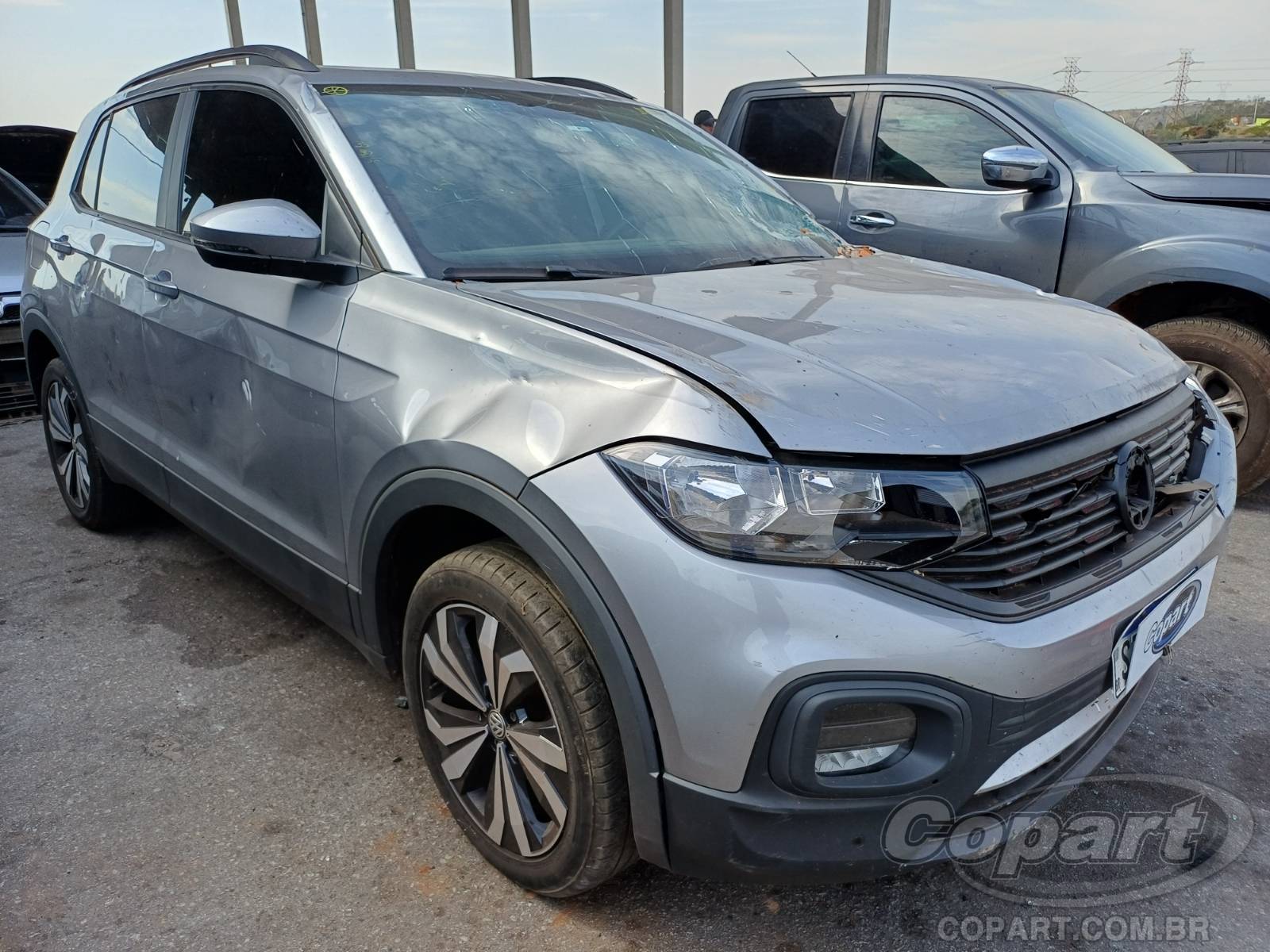 Veículo VW - VolksWagen T-Cross 2024 VOLKSWAGEN T-CROSS T-Cross Sense 200 AT 1.0 12V TSI Turbo 2024 em leilão