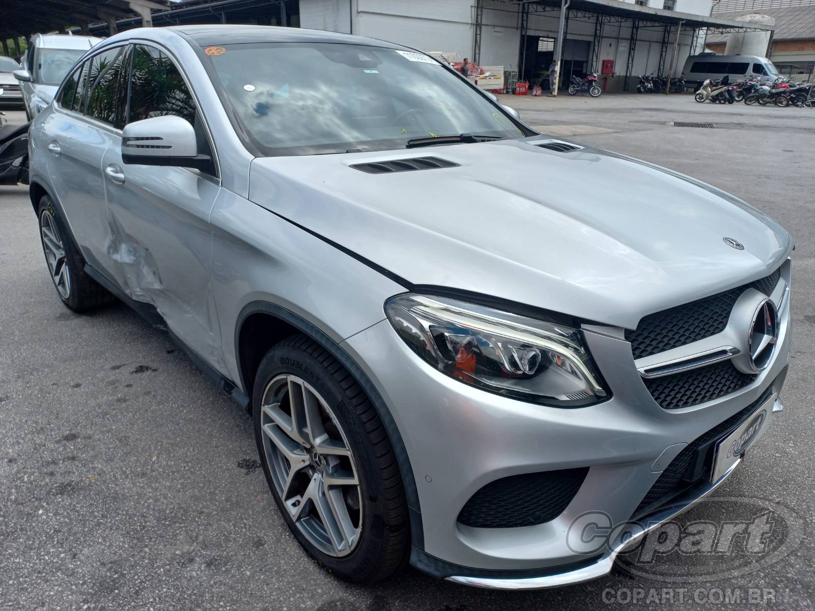 Veículo Mercedes-Benz GLE MERCEDES BENZ GLE Coupe 400 4MATIC 3.0 V6 BiTurbo 2018 em leilão