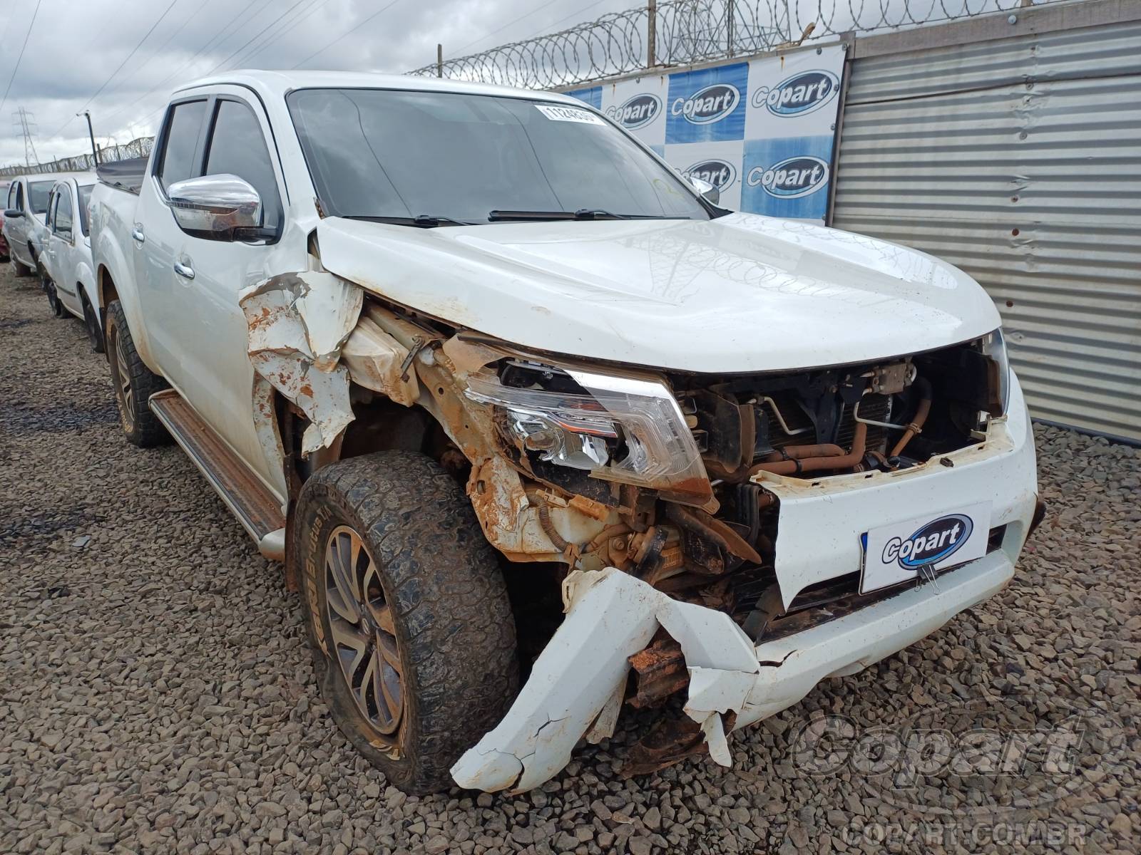 Veículo Nissan Frontier NISSAN FRONTIER CD 2.3 BITURBO 2021 em leilão