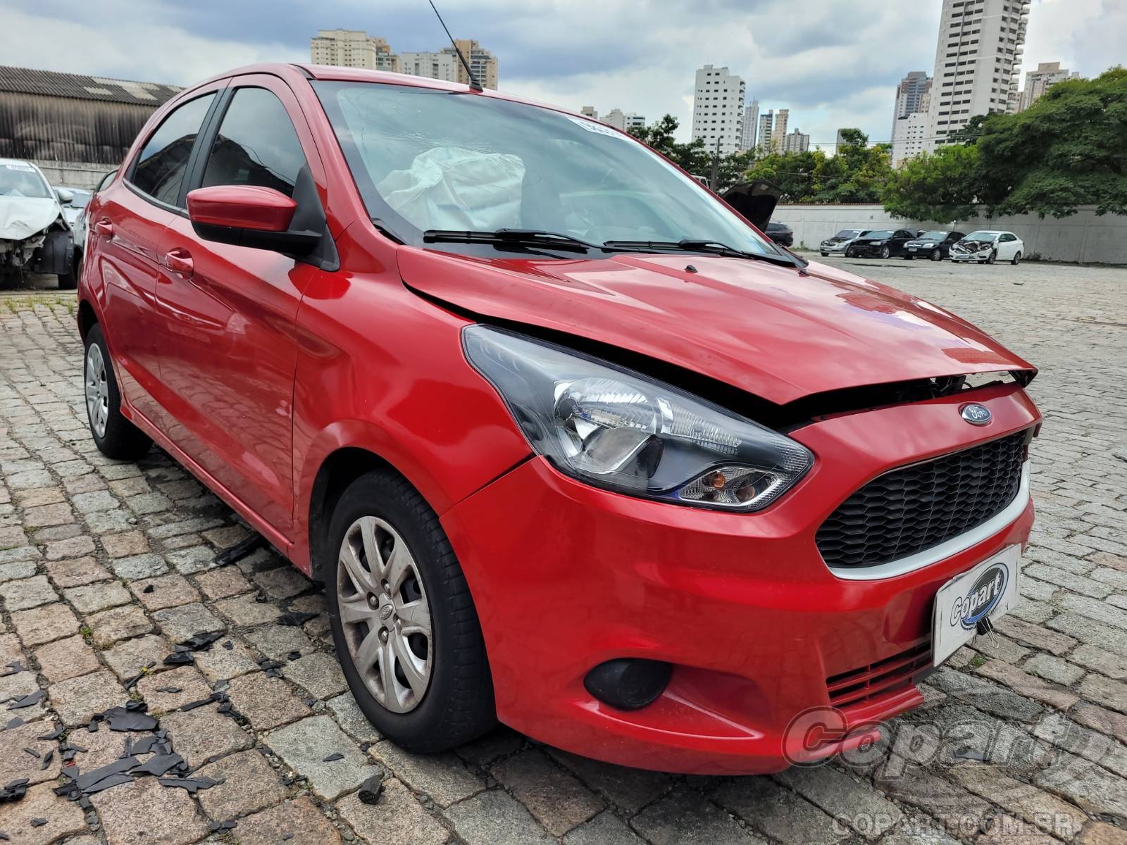 Ford Ka SE 1.0 12V TiVCT 2018 Colisão Média Monta