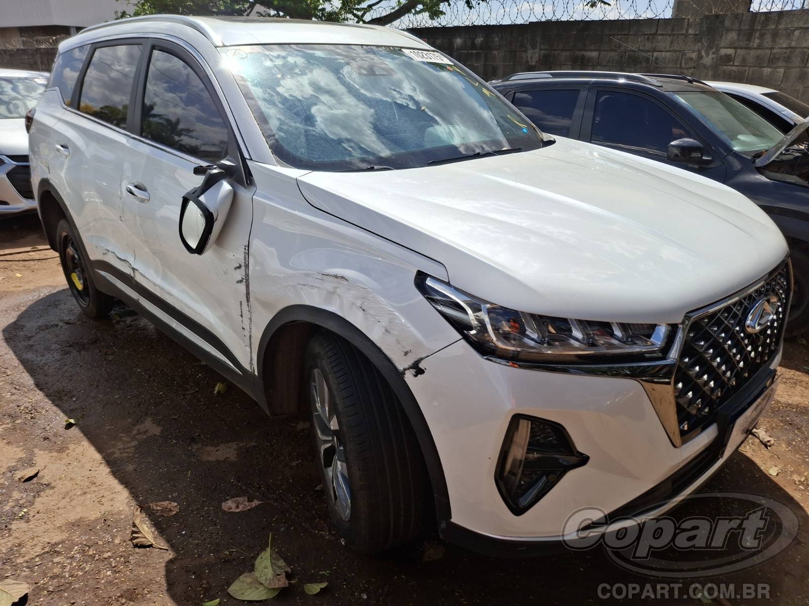 Veículo Caoa Chery TIGGO 7 CAOA CHERY TIGGO 7 PRO 1.6 16V TGDI TURBO 2024 2025 em leilão