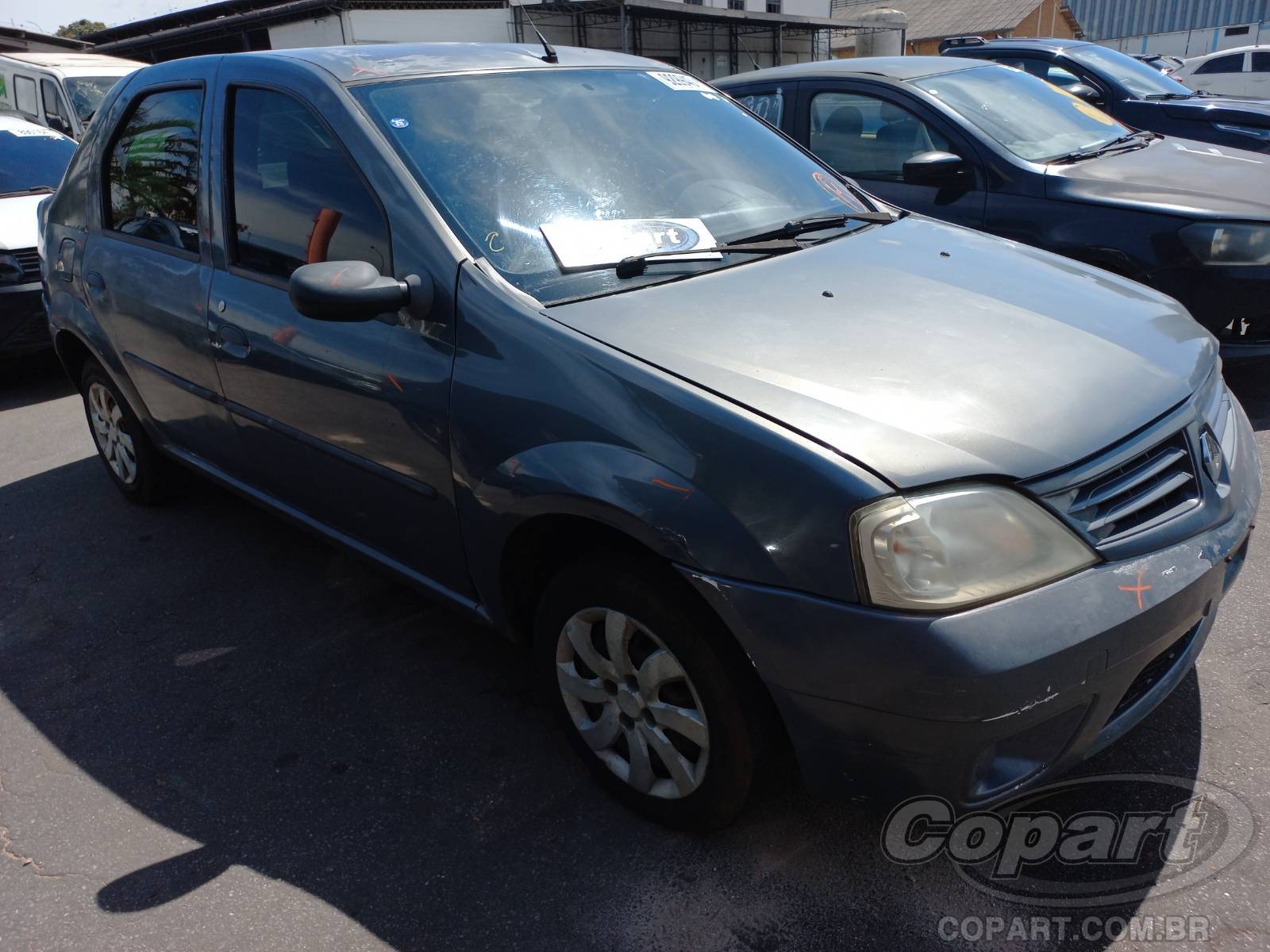 Veículo Renault Logan RENAULT LOGAN EXPRESSION 1.0 16V HI-FLEX 2008 2008 em leilão