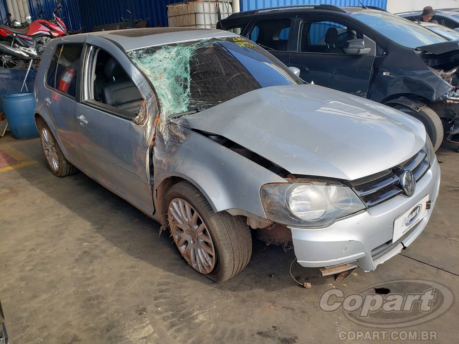 Veículo VW - VolksWagen Golf Volkswagen Golf Sportline 1.6 Total Flex 2013 2013 em leilão