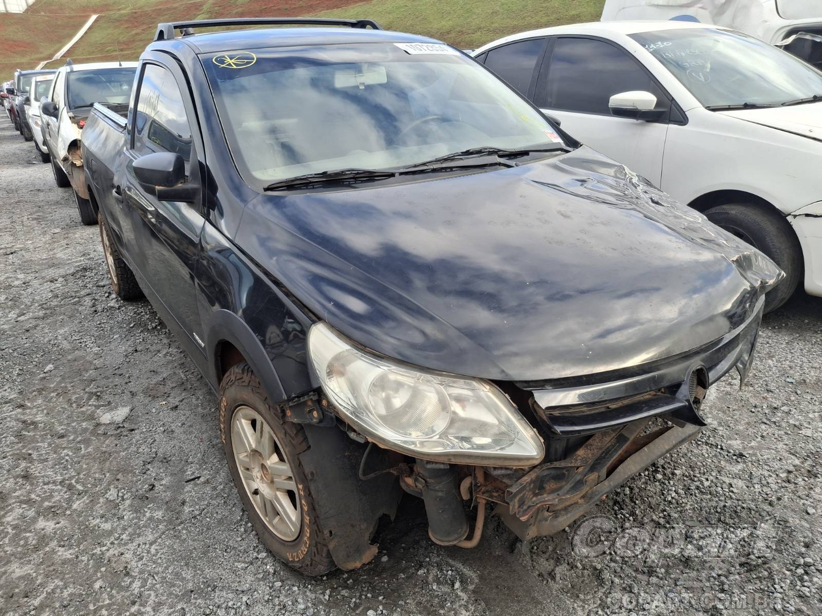 Veículo VW - VolksWagen Saveiro Volkswagen Saveiro 1.6 Total Flex 2013 Colisão Frontal 2013 em leilão