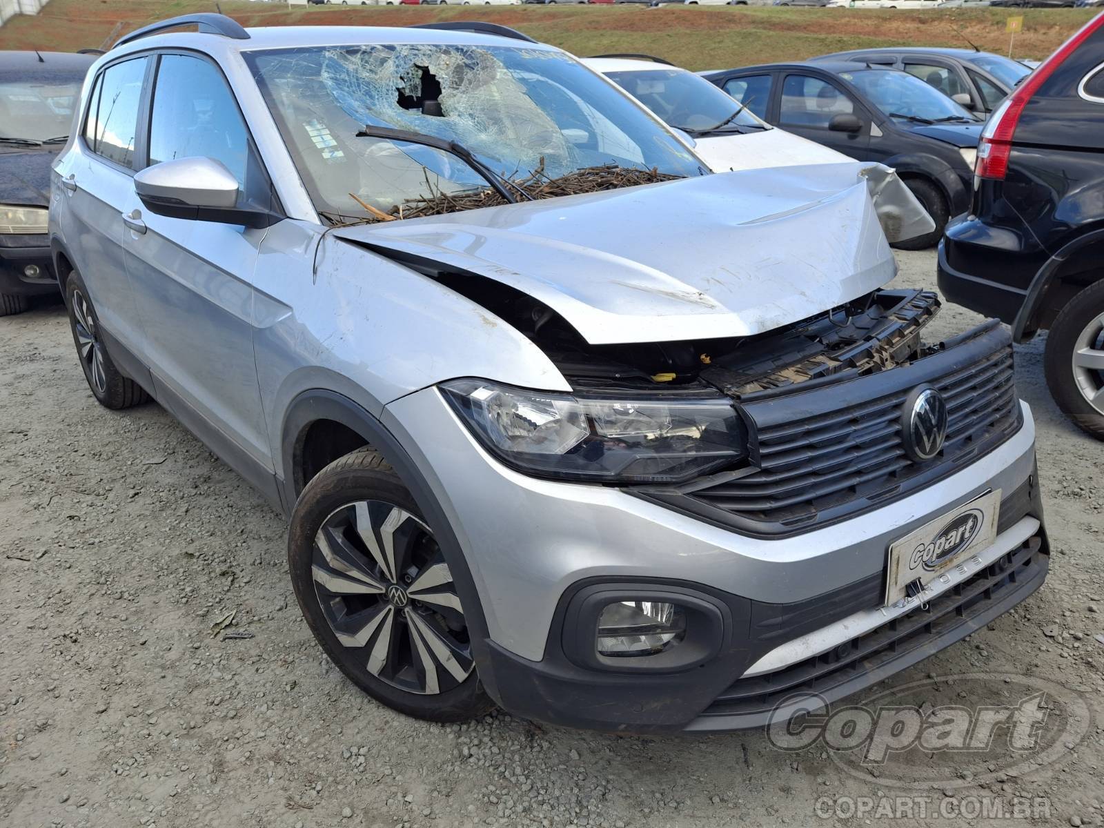 Veículo VW - VolksWagen T-Cross VOLKSWAGEN T-CROSS 2022 2022 em leilão