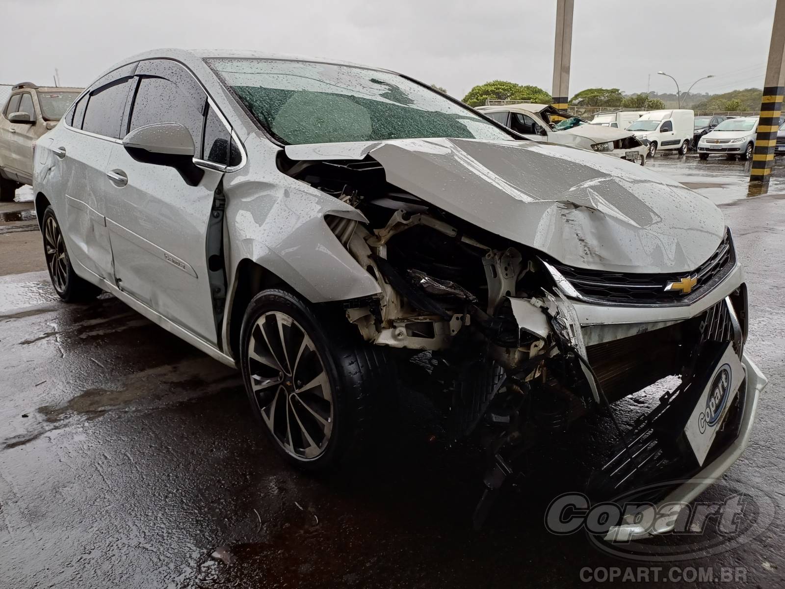 Veículo GM - Chevrolet Cruze CHEVROLET CRUZE LTZ AT 1.4 16V ECOTEC TURBO 2017 2017 em leilão