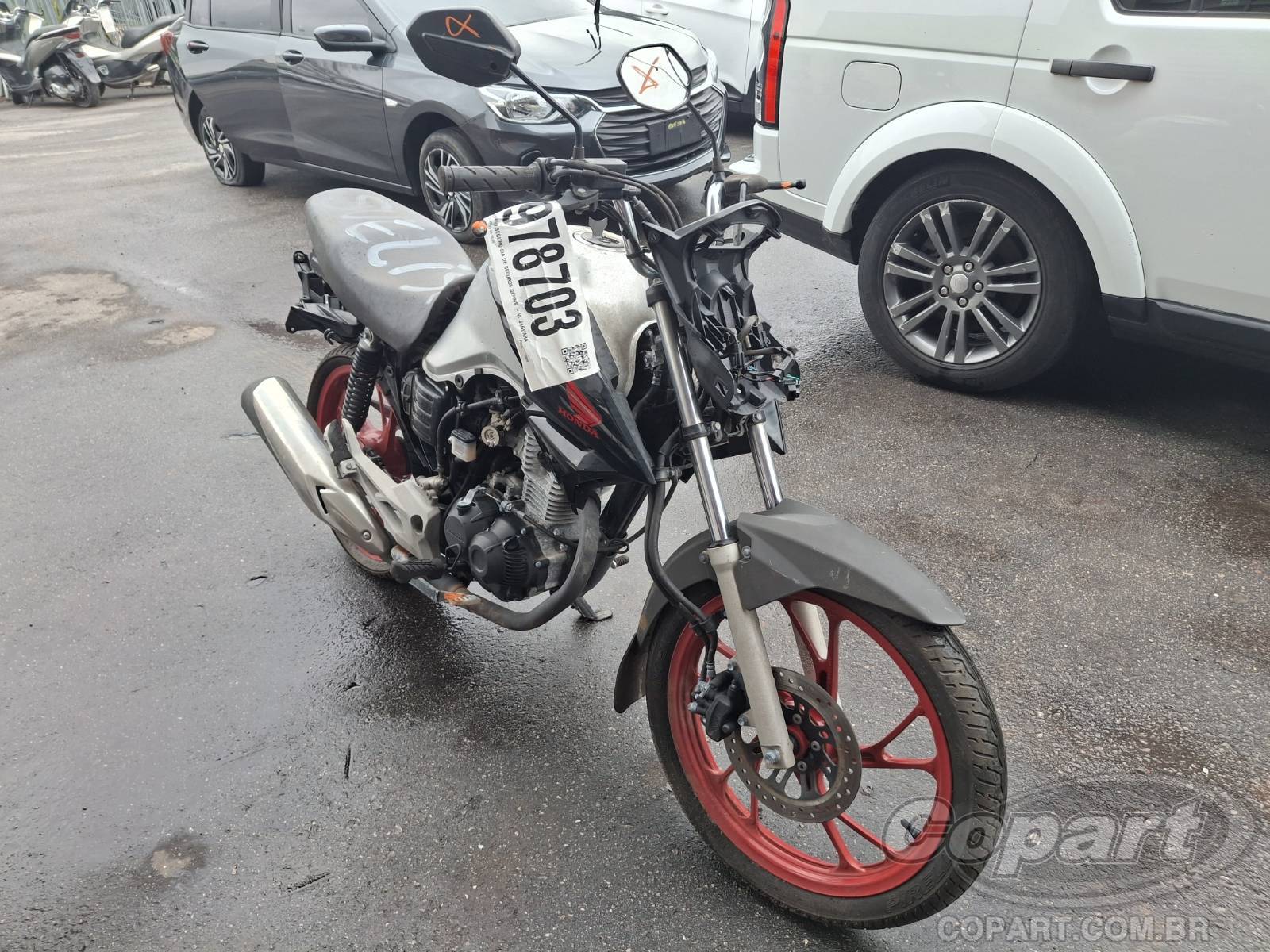 Veículo HONDA CG HONDA CG 160 Titan CBS FlexOne 2023 Recuperado 2023 em leilão