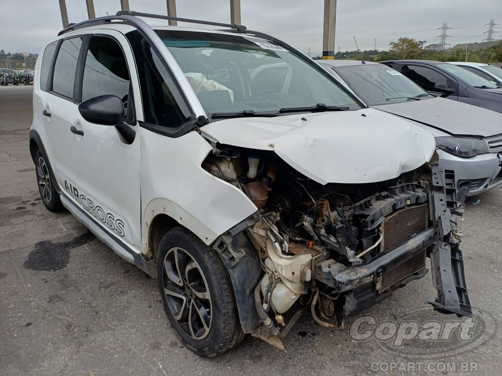 Veículo Peugeot C3 Aircross CITROEN C3 AIRCROSS GLX 1.6 16V 2010 2011 em leilão