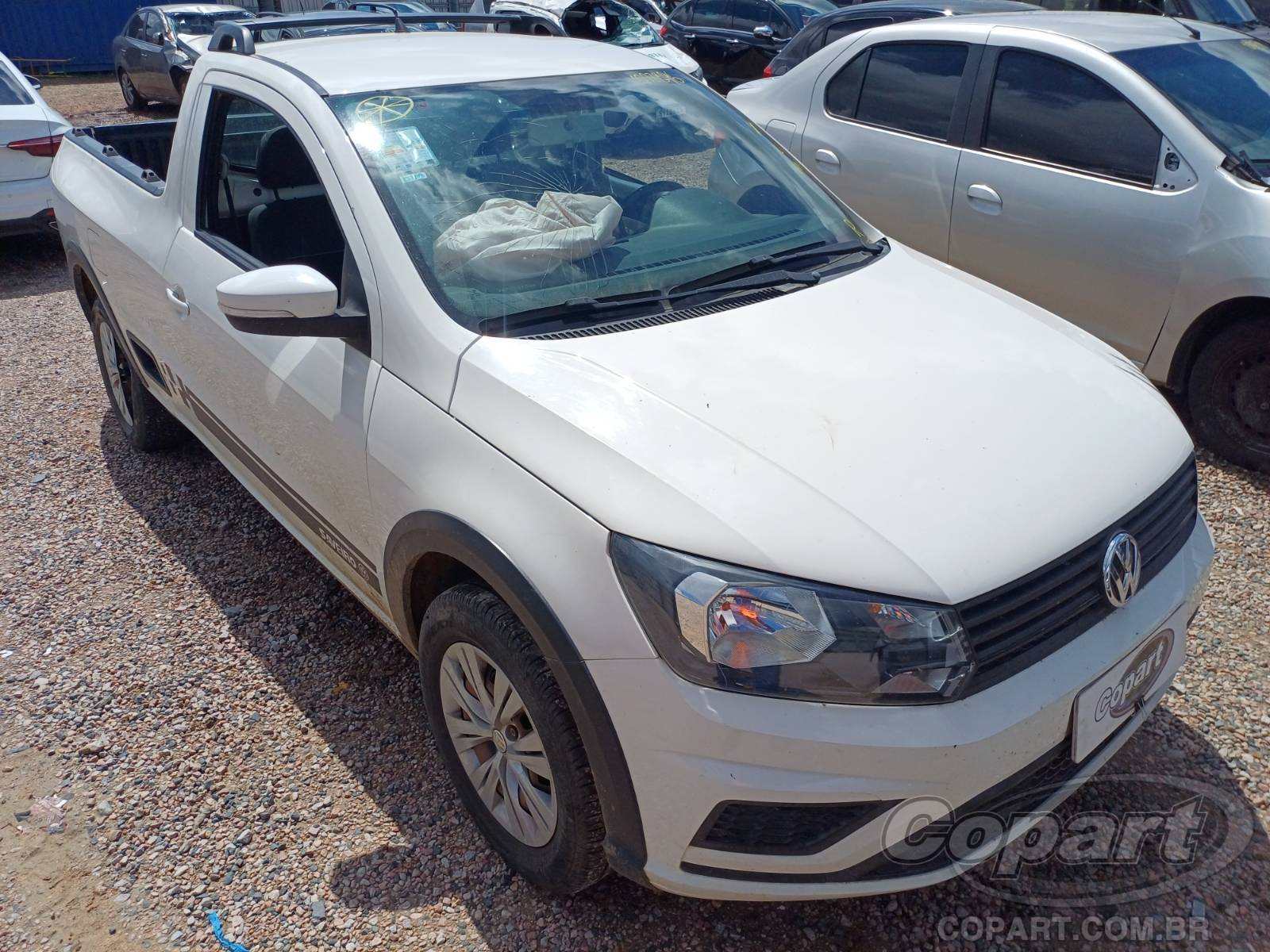 Veículo VW - VolksWagen Volkswagen VOLKSWAGEN SAVEIRO 1.6 MSI 2019 em leilão