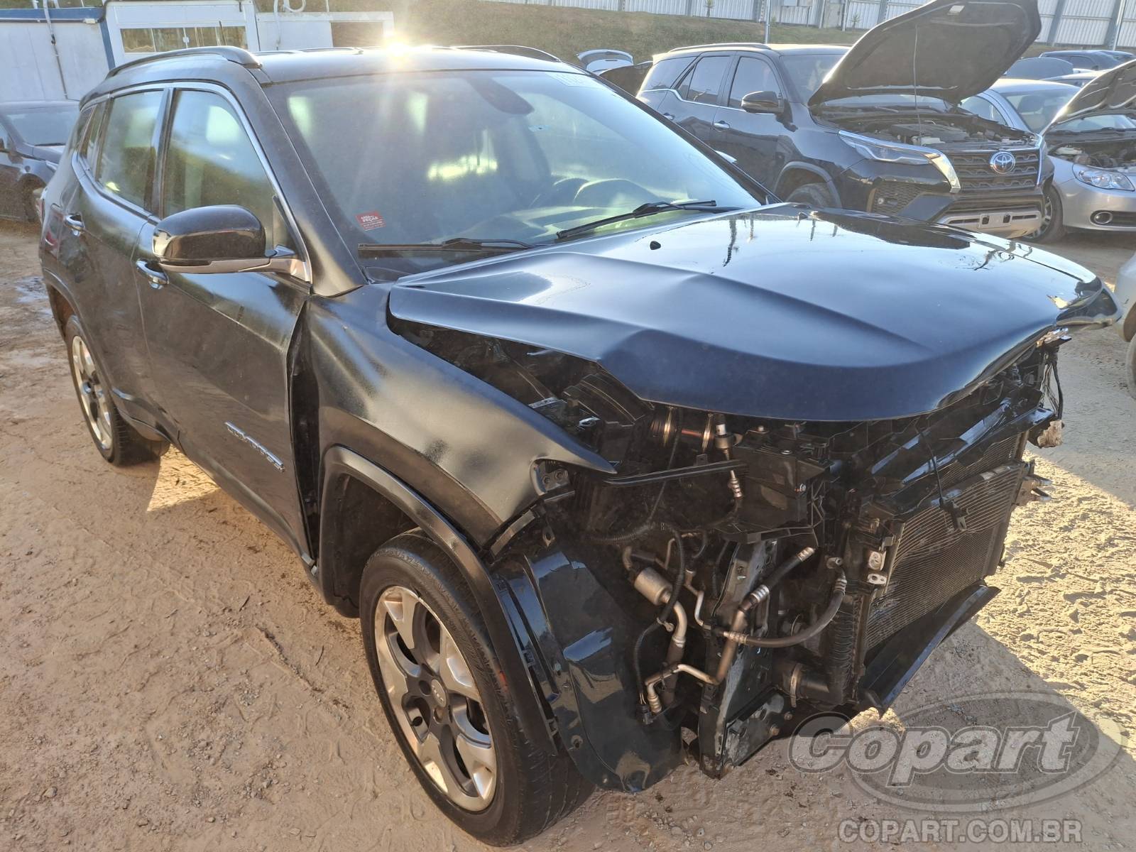 Veículo Fiat Compass JEEP COMPASS 2018 Limited 2.0 Turbo 2018 em leilão