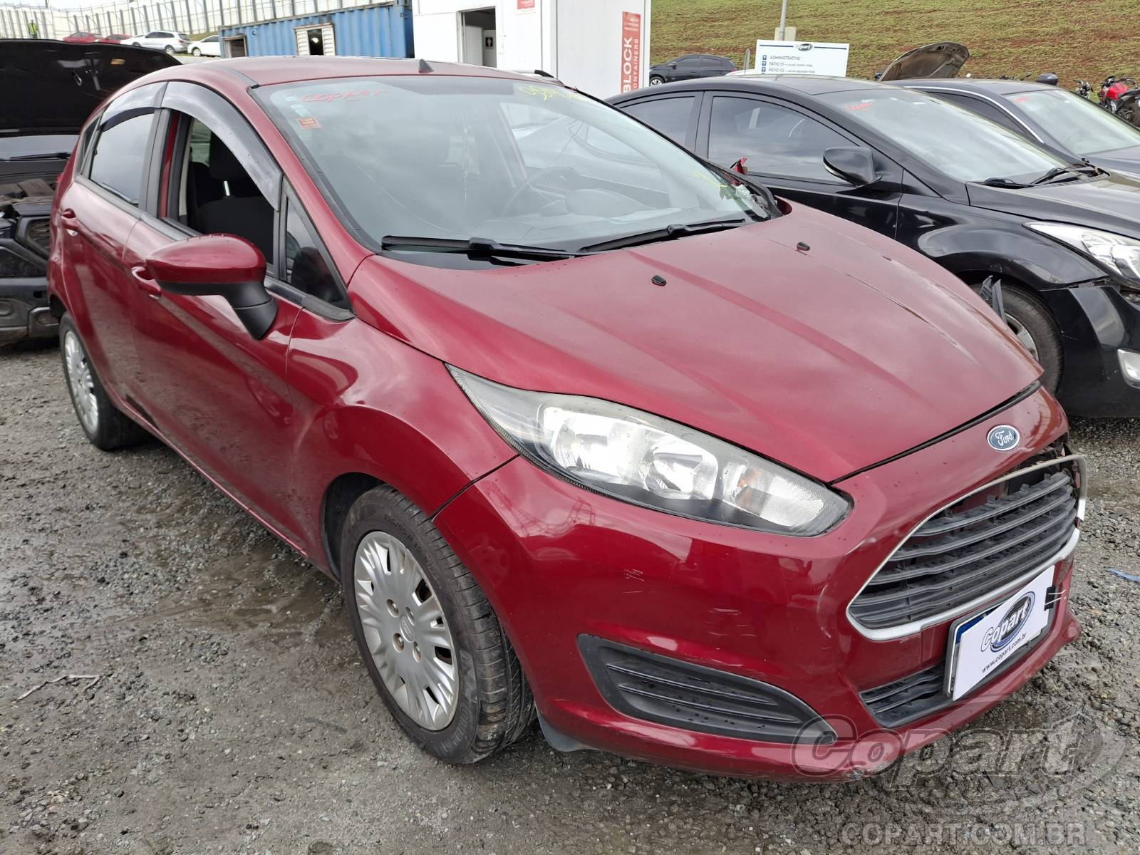 Veículo Ford Fiesta Ford Fiesta S 1.5 16V Sigma 2015 Médio Dano 2015 em leilão