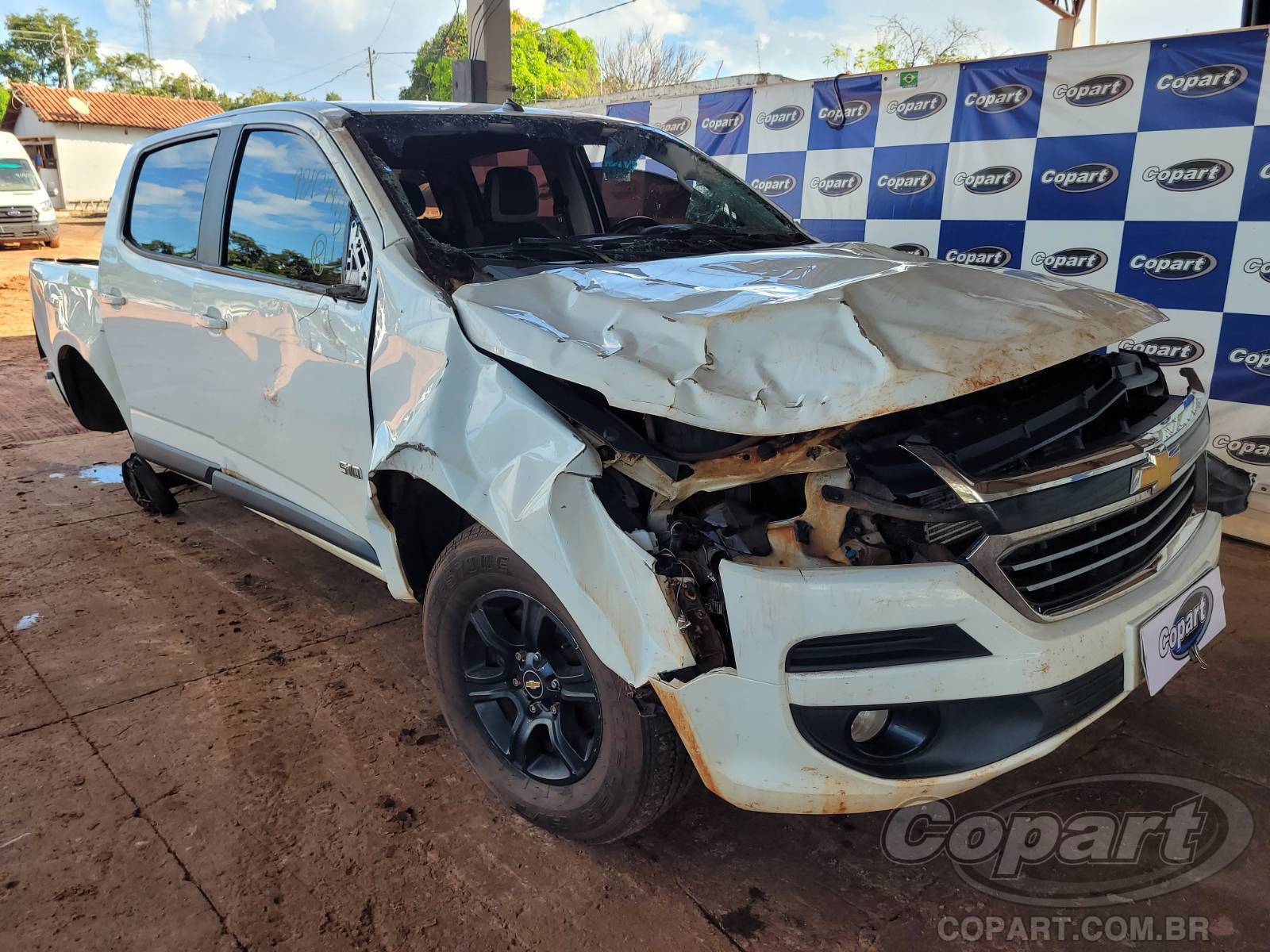 Veículo CHEVROLET S10 CHEVROLET S10 CABINE DUPLA 2018 2018 em leilão