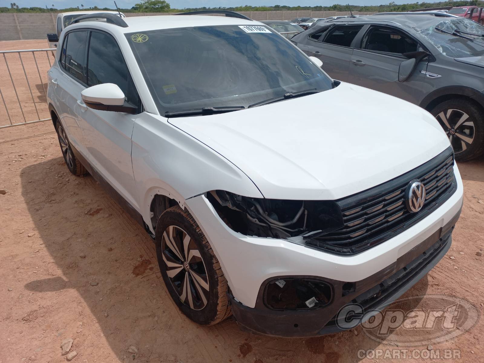 Veículo VW - VolksWagen Volkswagen Volkswagen T-Cross 2021 Comfortline 1.0 12V Turbo 2021 em leilão