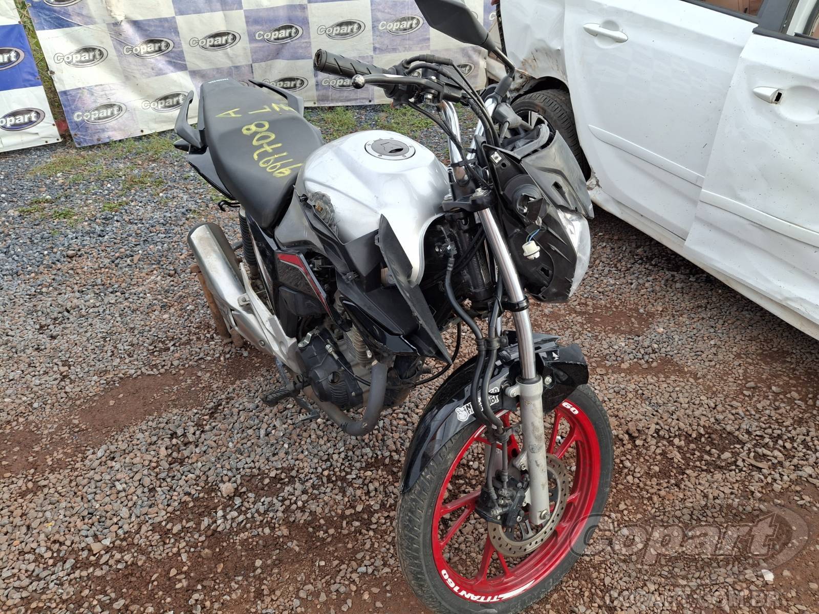 Veículo HONDA CG 160 2023 HONDA CG 160 Titan CBS FlexOne 2023 em leilão