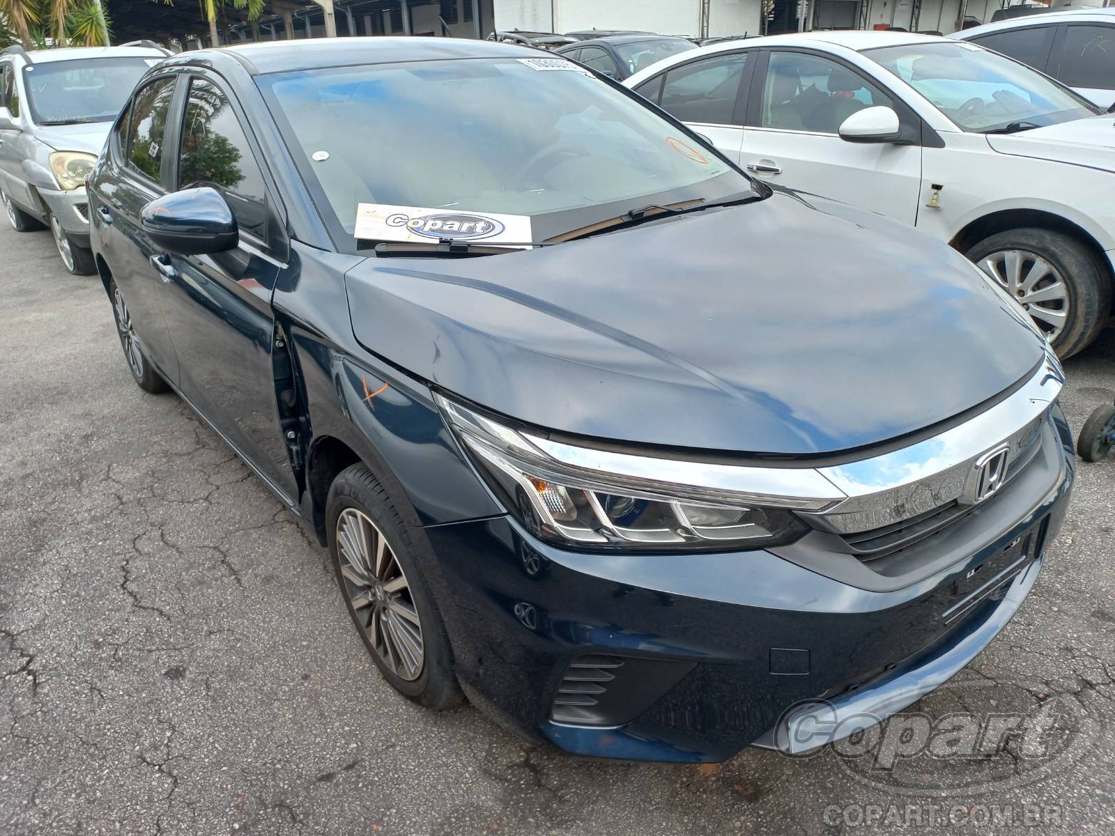 Veículo Honda City 2024 HONDA CITY LX 1.5 16V i-VTEC FLEXIVEL ALCOOL/GASOLINA 2024 em leilão