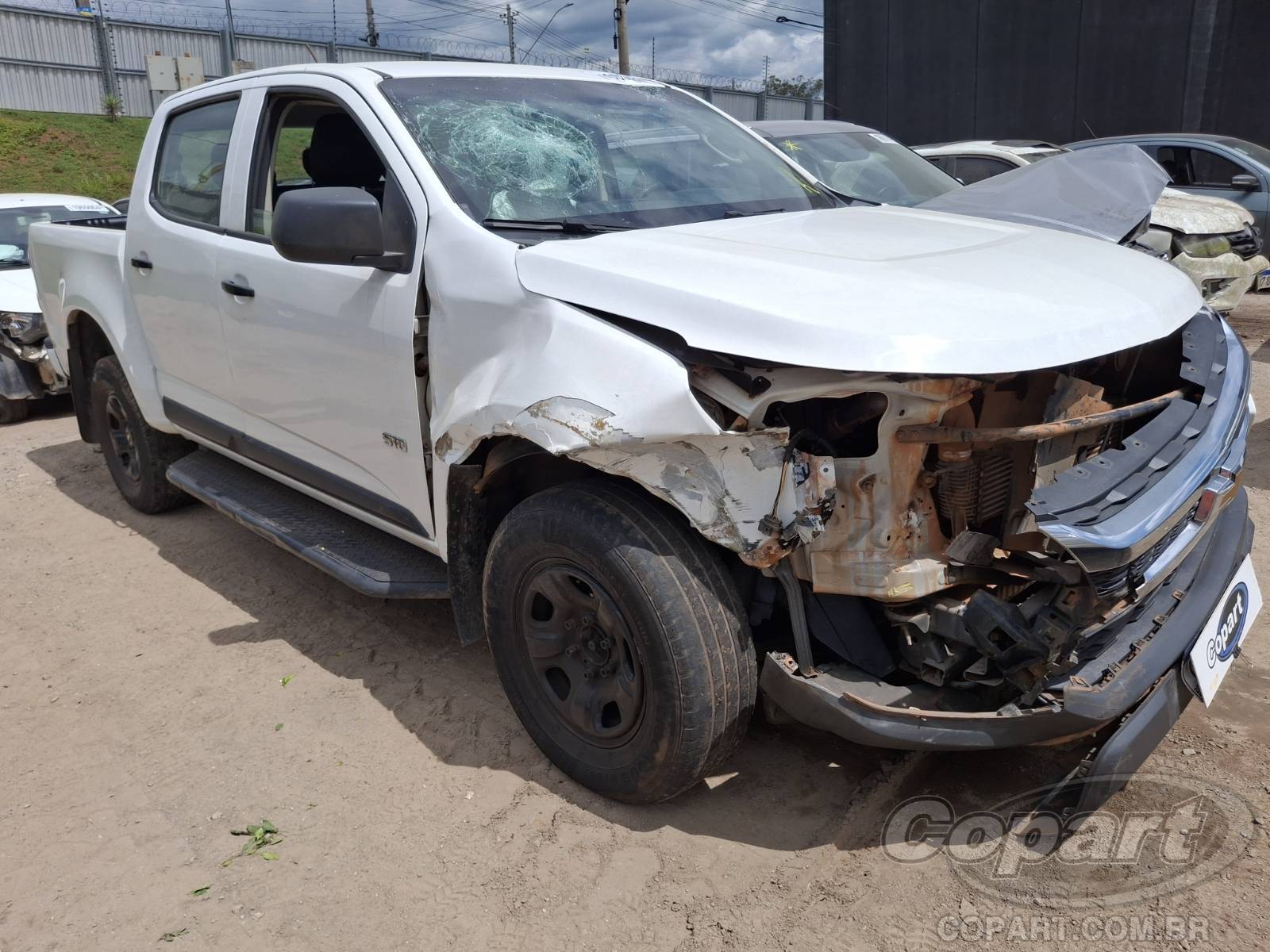 Veículo CHEVROLET S10 CHEVROLET S10 CABINE DUPLA 2021 Diesel 2021 em leilão