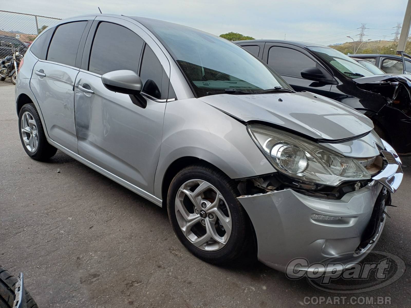 Veículo Peugeot C3 CITROEN C3 Exclusive 1.6 16V VVT 2018 2019 em leilão
