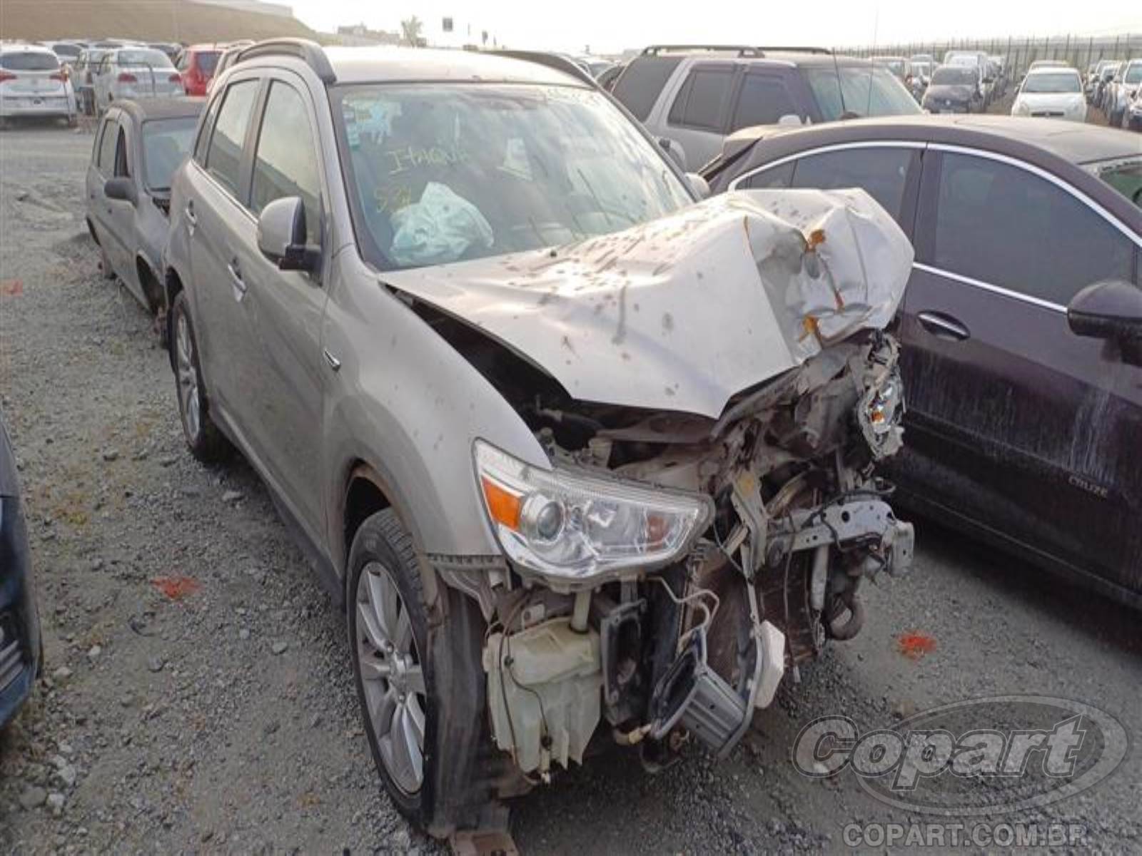 Veículo Mitsubishi ASX MITSUBISHI ASX AWD CVT 2.0 16V MIVEC 2015 2016 em leilão