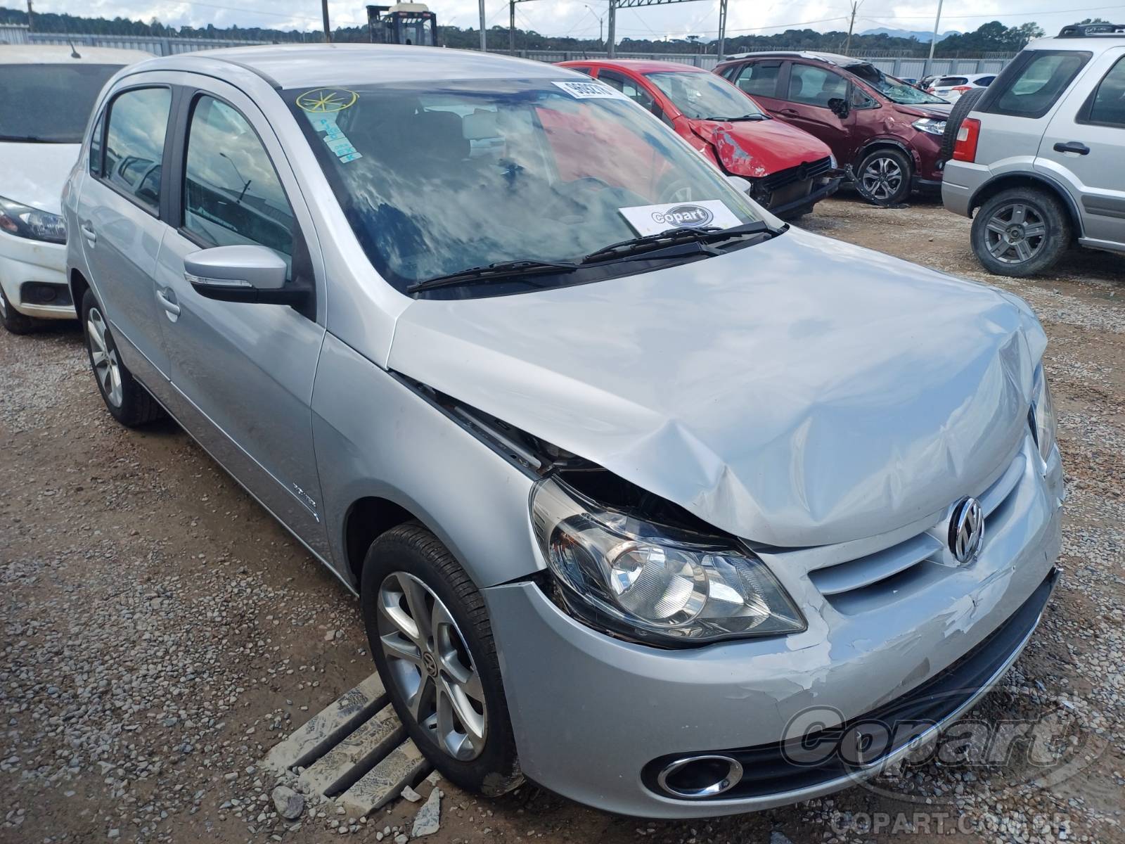 Veículo VW - VolksWagen Gol Volkswagen Gol Power 1.6 Total Flex 2011 Colisão Média Monta 2011 em leilão