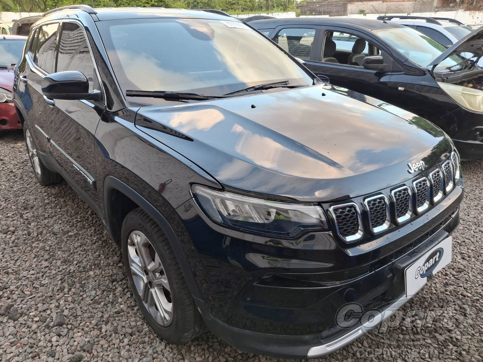 Veículo Jeep Compass Jeep Compass Longitude T270 1.3 16V 2022 Blindado Enchente 2022 em leilão
