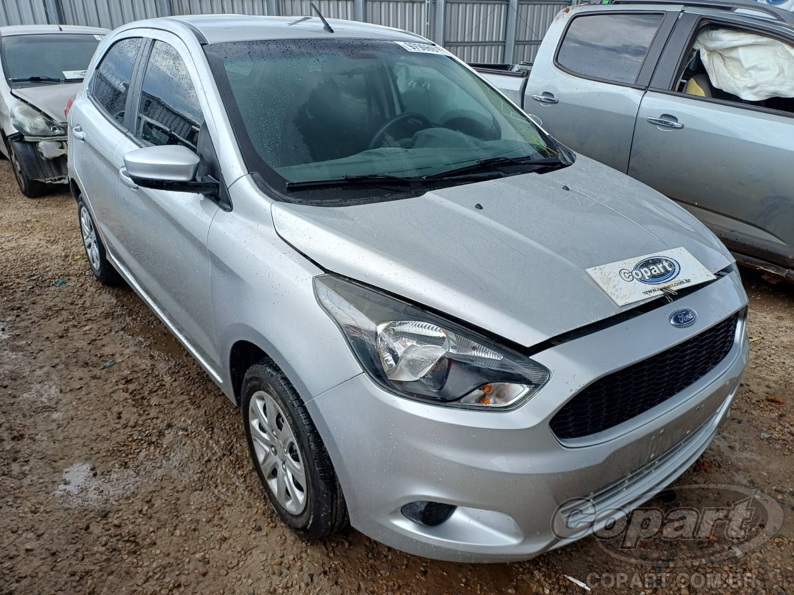 Veículo Ford Ka Ford Ka SE 1.0 12V TiVCT 2016 Enchente Médio 2016 em leilão