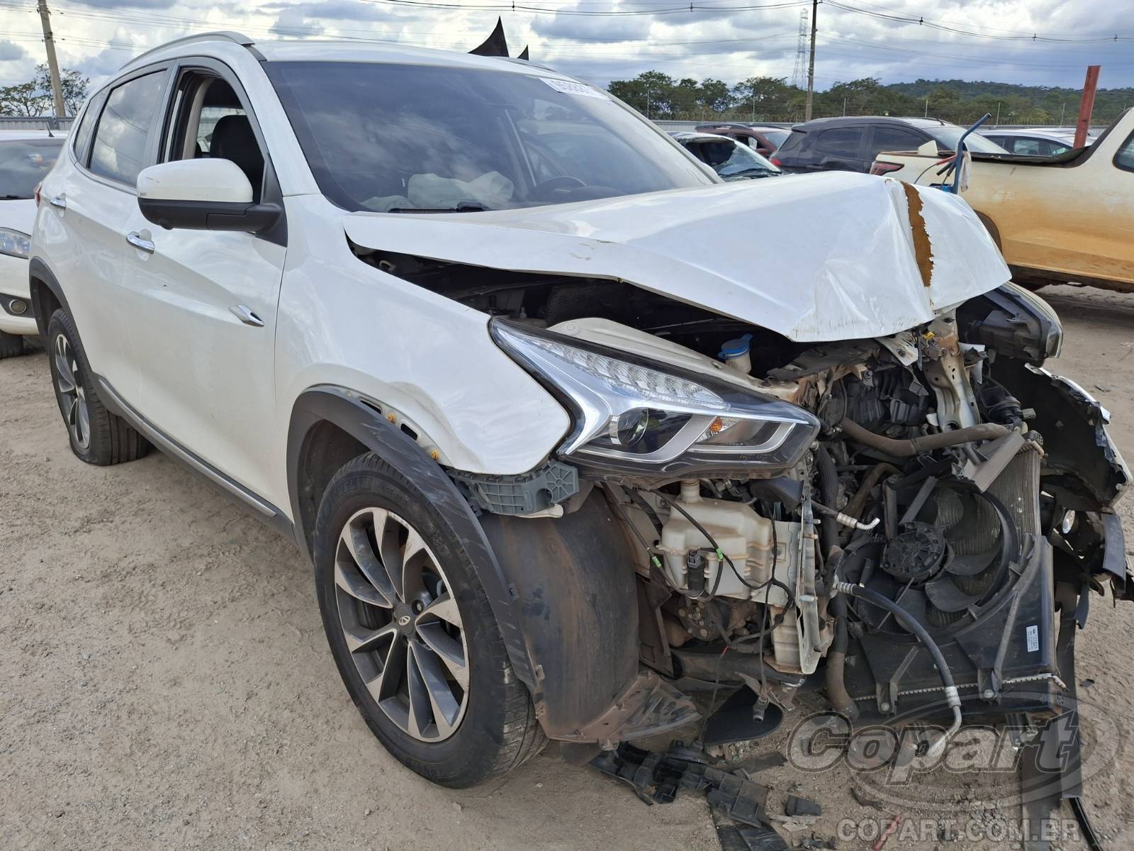 Veículo Caoa Chery Tiggo CAOA CHERY Tiggo 7 TXS I-FLEX 1.5 16V VVT Turbo 2021 Médio Colisão 2021 em leilão