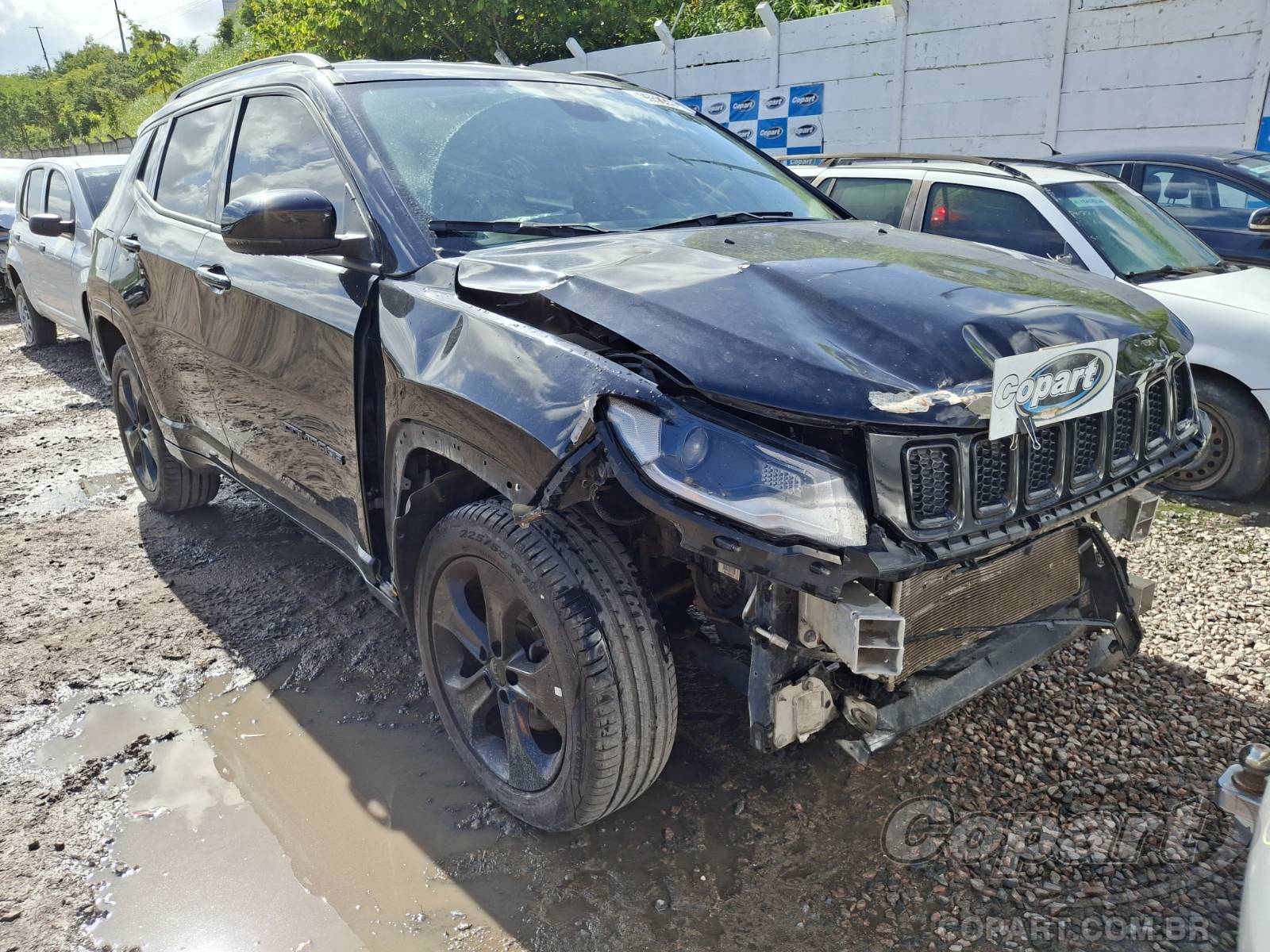Veículo Jeep Compass Jeep Compass Longitude 2.0 16V Tigershark 2021 Médio Dano Frontal 2021 em leilão