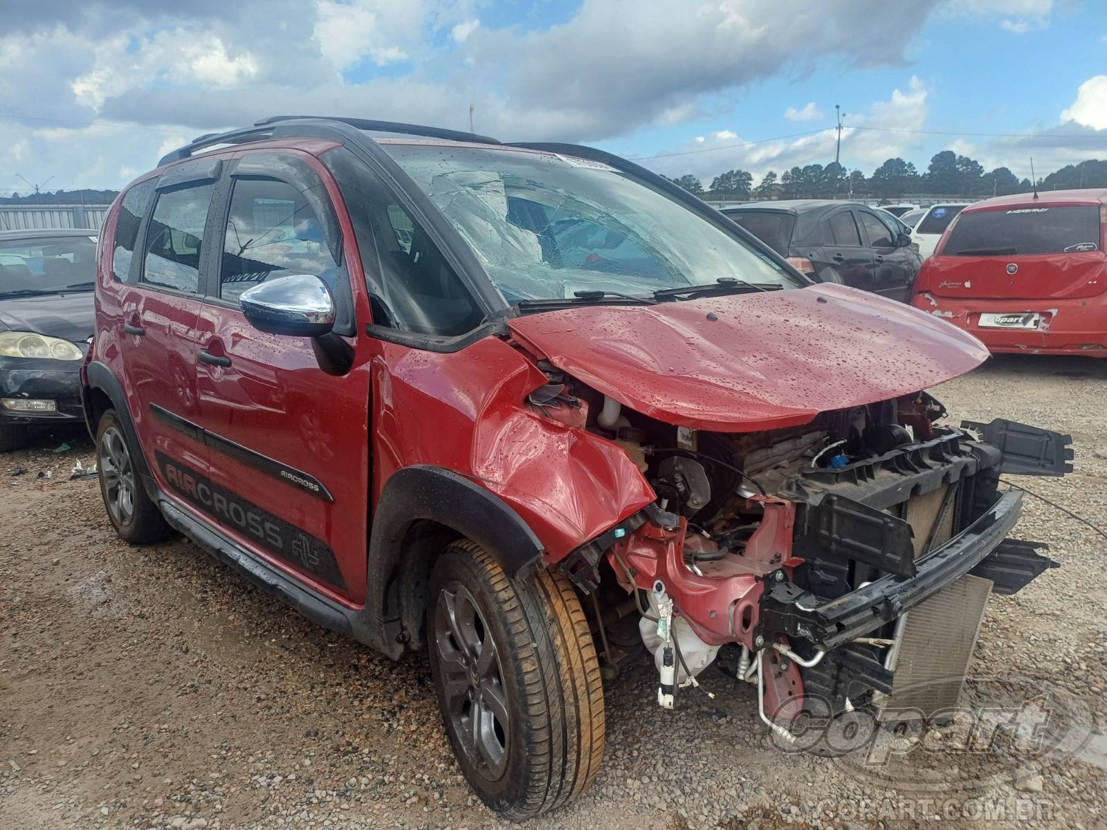 Veículo Citroën AIRCROSS Citroen Aircross Live 1.6 16V VVT 2019 Colisão Média Monta 2019 em leilão