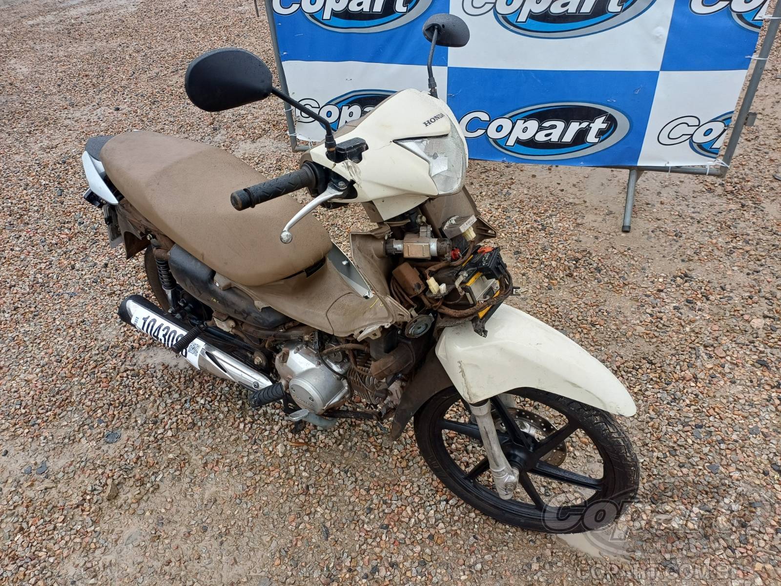 Veículo HONDA Biz 2018 HONDA BIZ 2018 em leilão