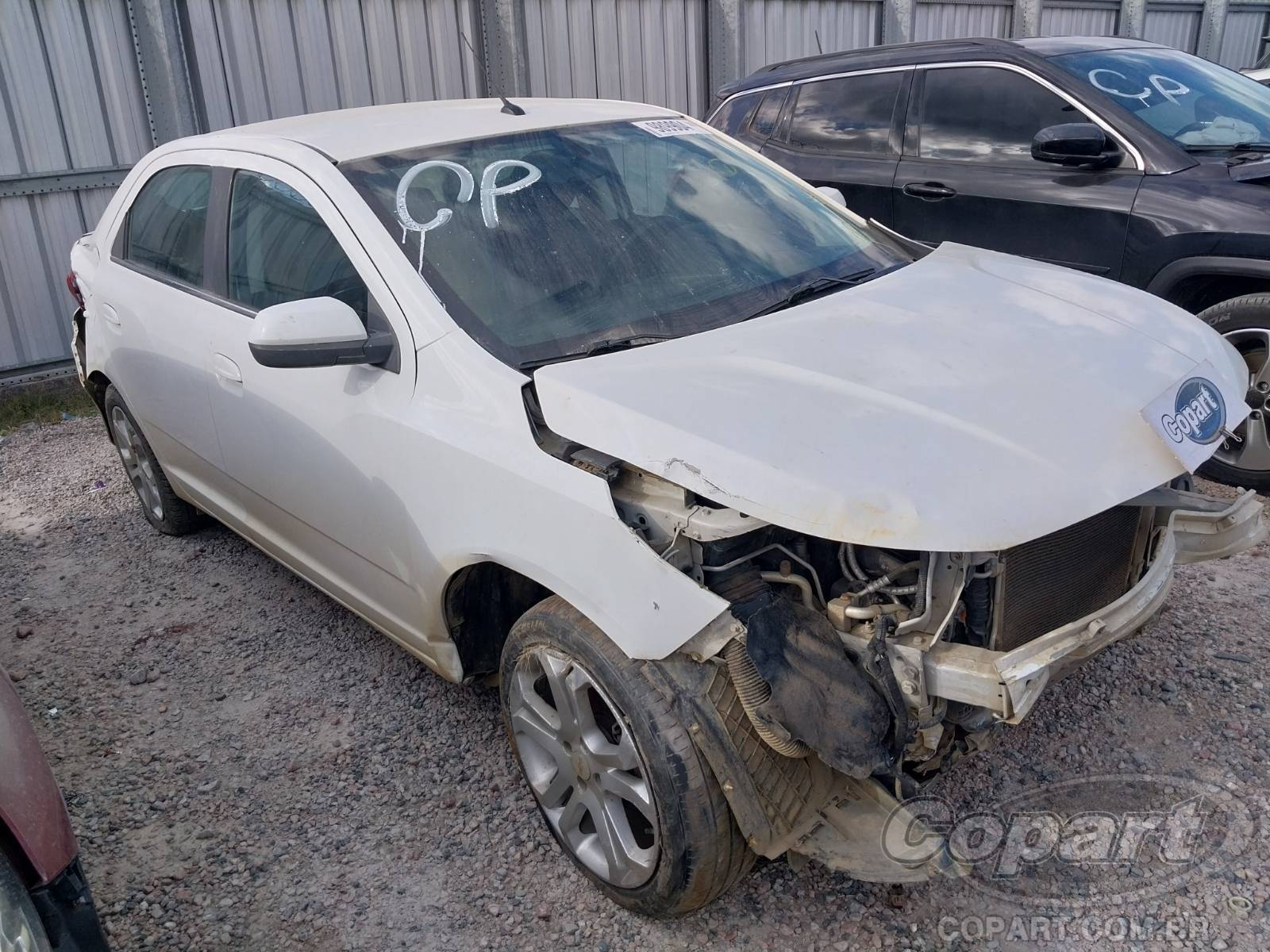 Chevrolet Cobalt LTZ 1.8 Eco 2017 Médio Dano Frontal