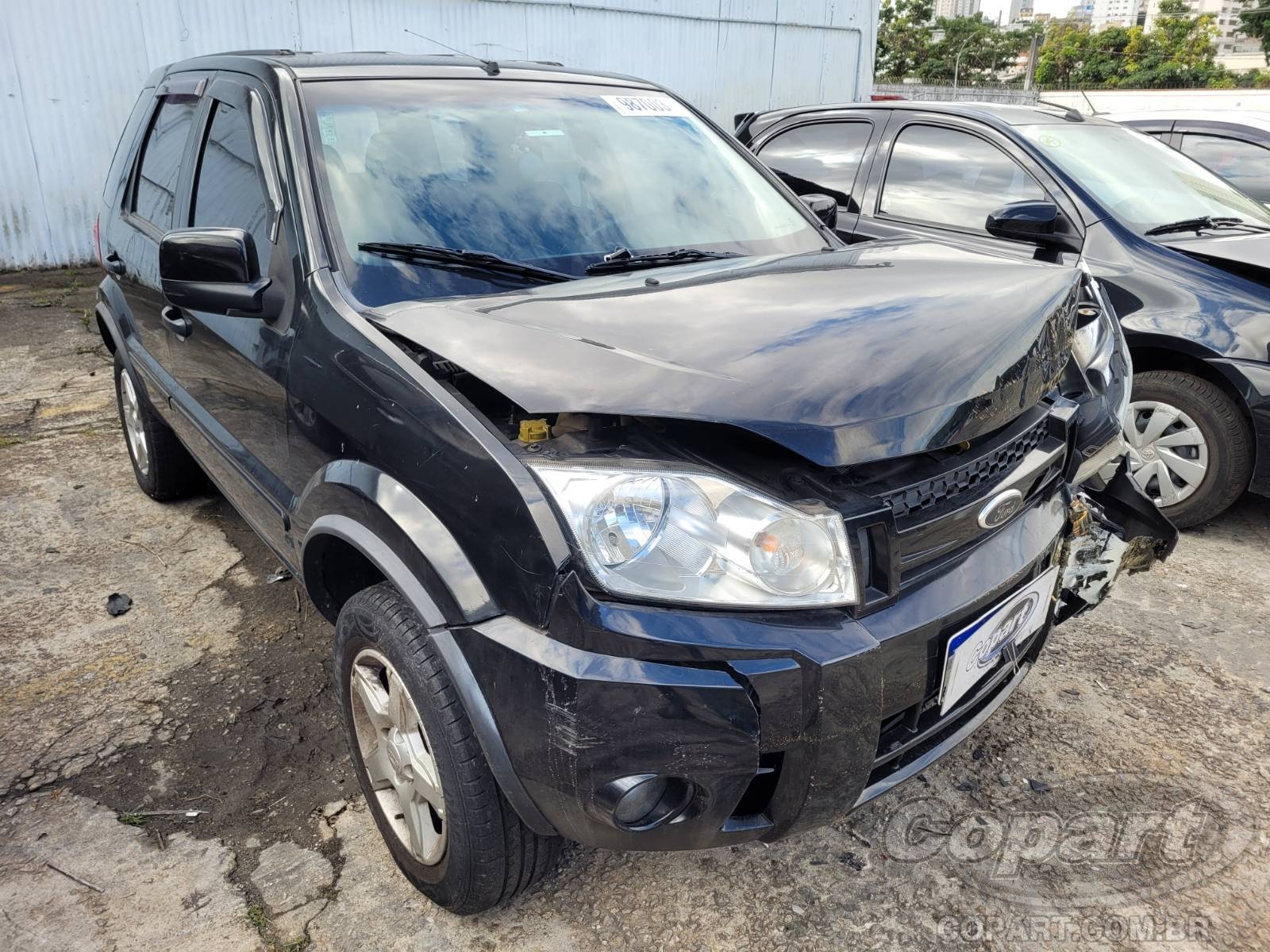 Veículo Ford Ecosport Ford EcoSport XLT 2.0 16V 2009 Médio Dano Frontal 2009 em leilão