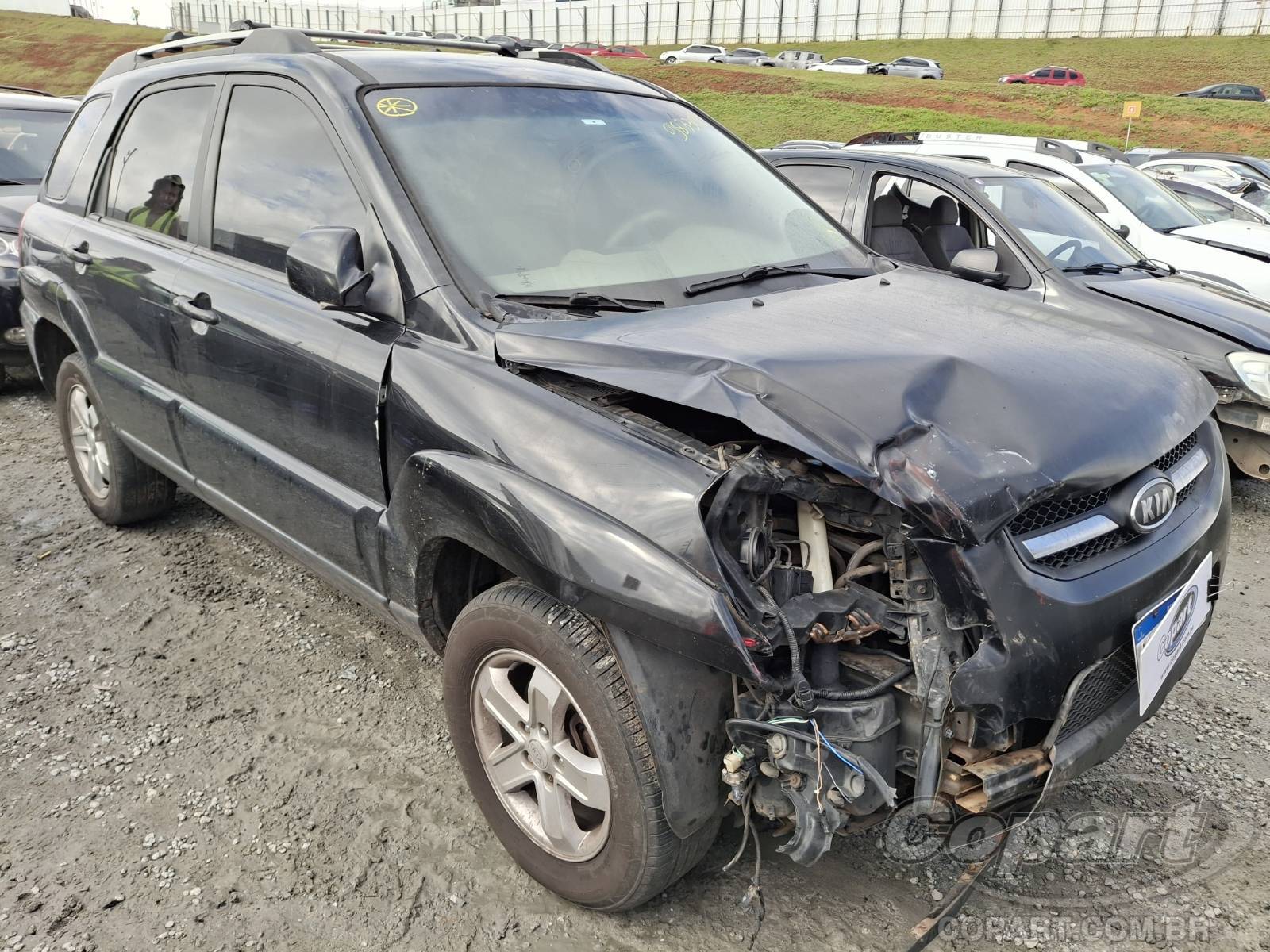 Veículo Kia Motors Sportage KIA Sportage EX 2.0 16V 2010 Médio Dano Frontal 2010 em leilão