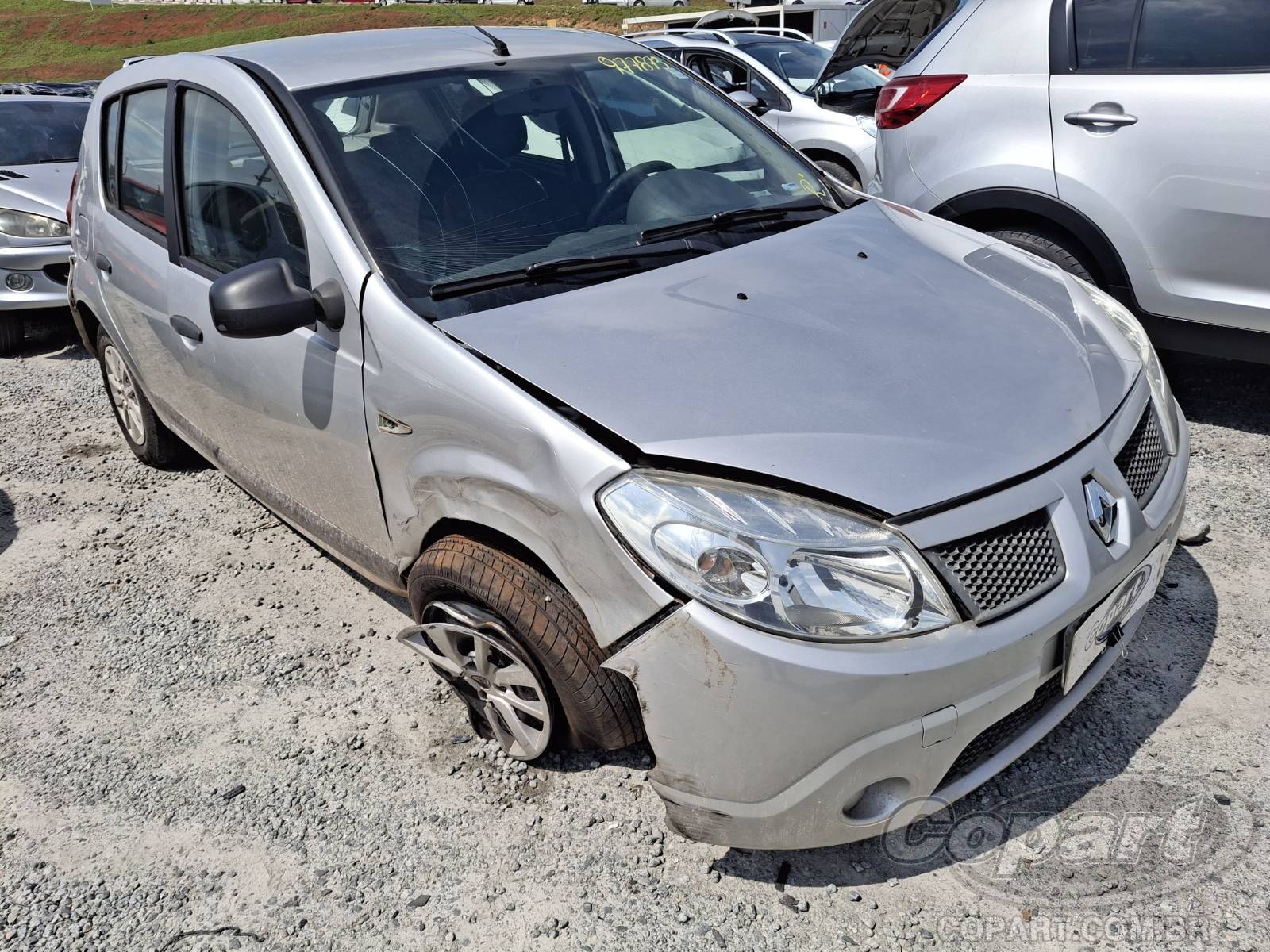 Veículo Renault Sandero Renault Sandero Expression 1.0 16V 2010 Colisão Média Monta 2010 em leilão