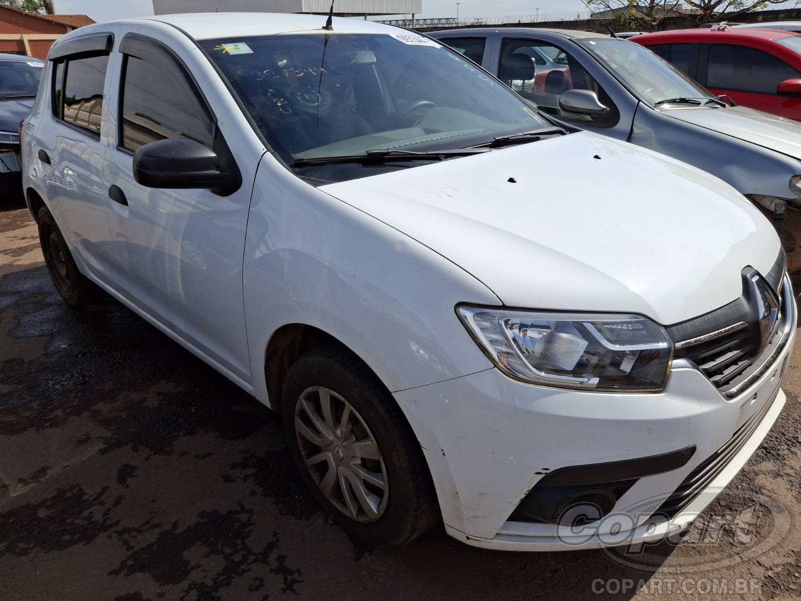Veículo Renault Sandero RENAULT SANDERO LIFE 1.0 2021 2021 em leilão