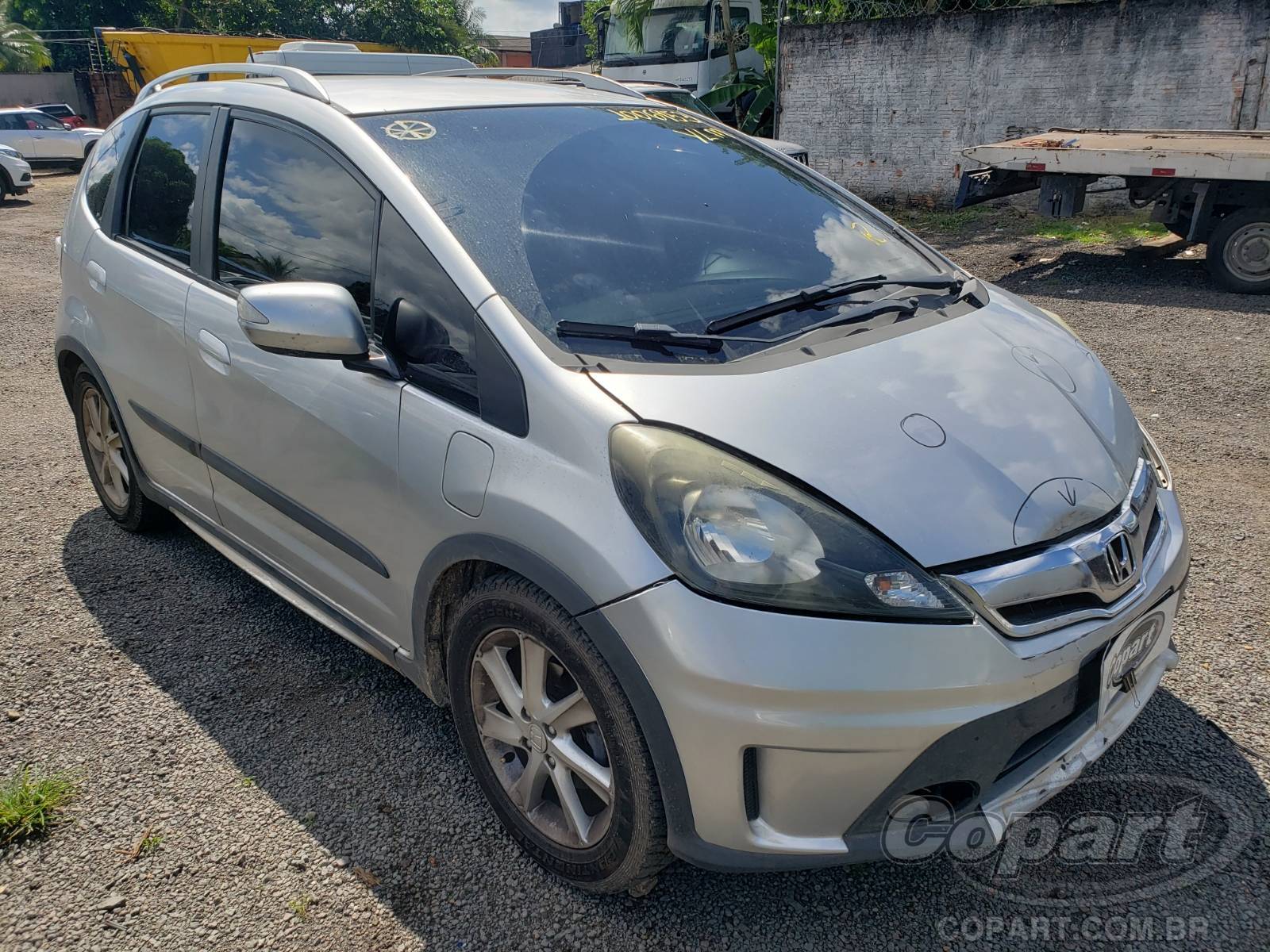 Veículo Honda Honda HONDA FIT 2013 COLISÃO 2013 em leilão