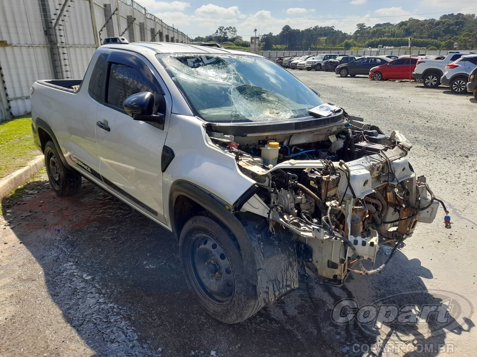 Veículo Fiat Strada Fiat Strada Endurance 1.4 Fire 2021 Médio Colisão 2021 em leilão