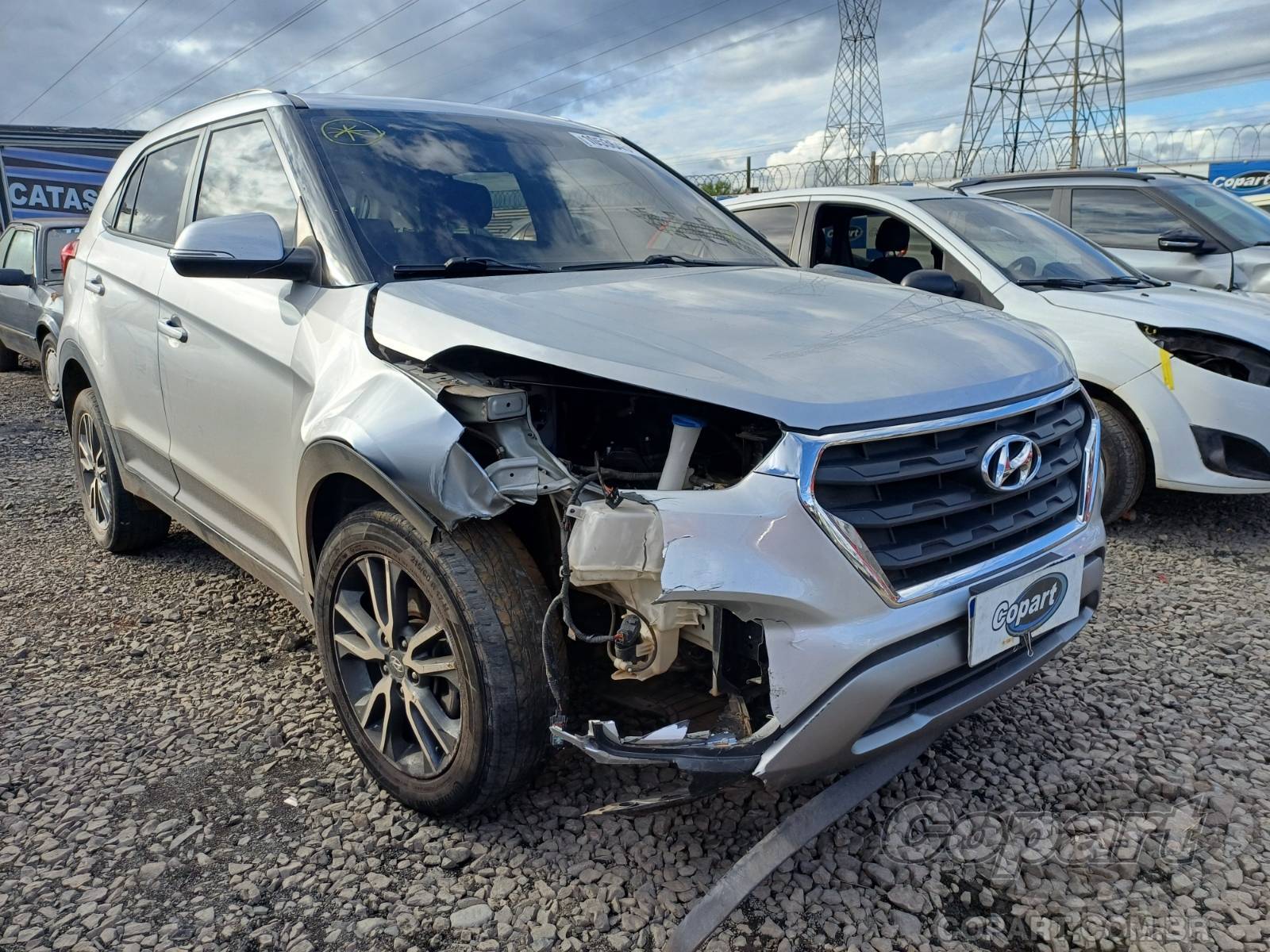 Veículo Hyundai Creta 2017 HYUNDAI CRETA SUV Pequenos 1.6 16V CVVT 2017 em leilão