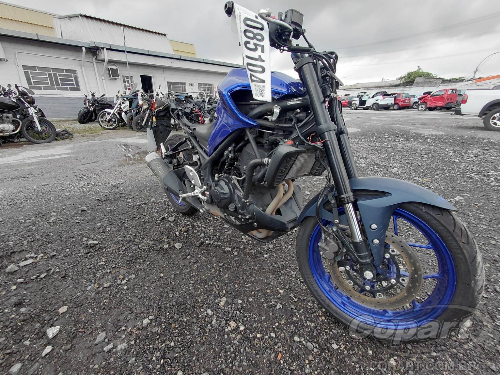 Veículo YAMAHA MT-03 Yamaha MT-03 321 ABS 2023 2023 em leilão