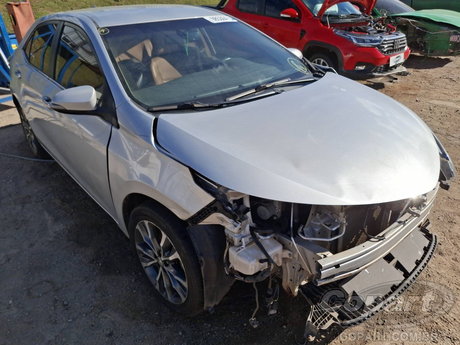 Toyota Corolla Altis 2.0 16V Dual VVT-i 2018 Colisão Média Monta