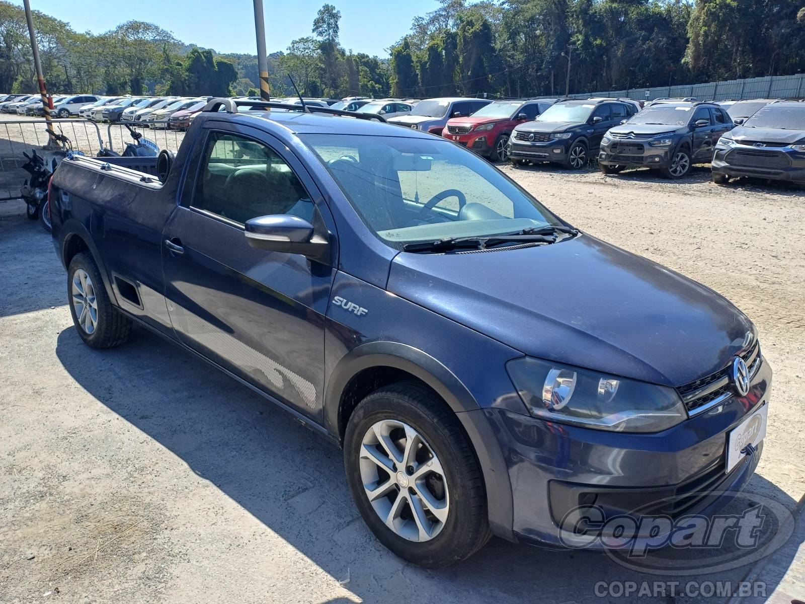 Veículo VW - VolksWagen Saveiro VOLKSWAGEN SAVEIRO SURF 1.6 MSI 2015 2015 em leilão