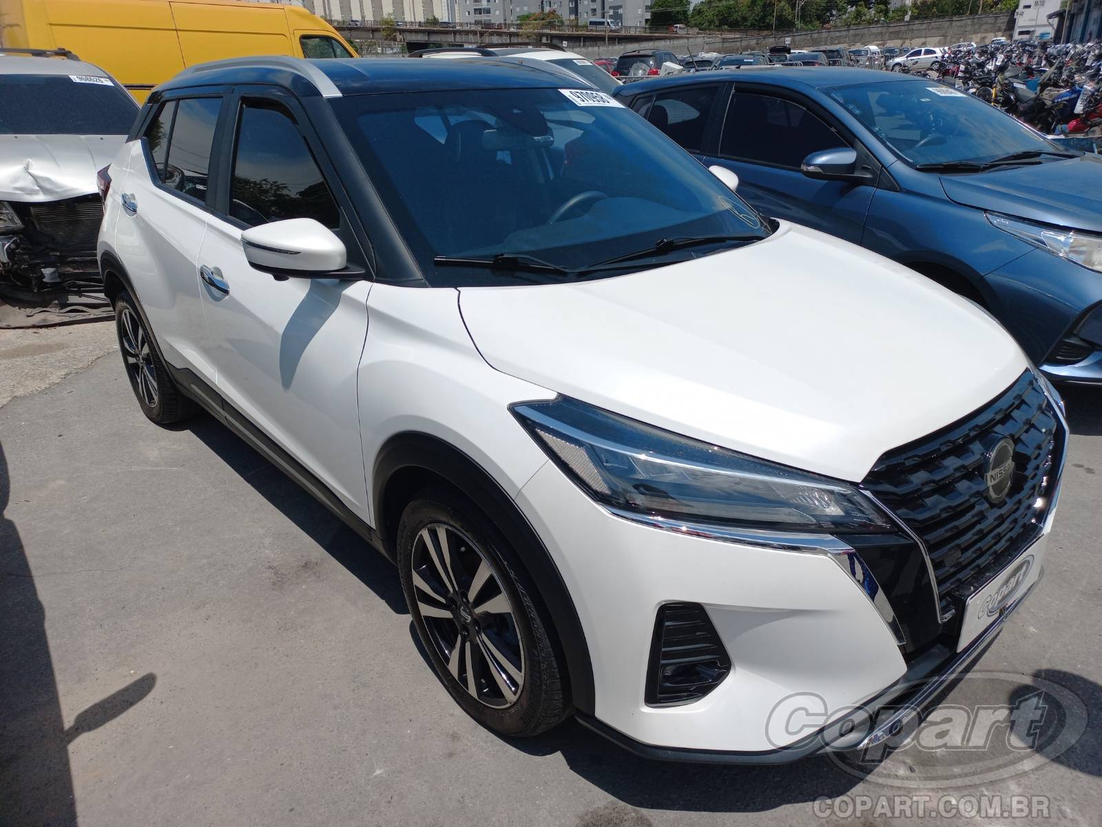 Veículo Nissan Kicks 2021 NISSAN KICKS Exclusive CVT 1.6 16V SUV Pequenos 2022 em leilão