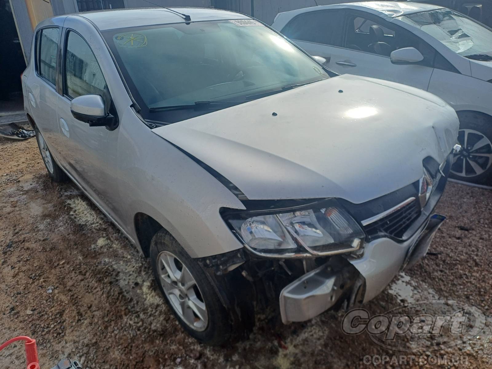 Veículo Renault Sandero Renault Sandero Dynamique Easy R 1.6 Hi-Power 2016 Colisão Média Monta 2016 em leilão