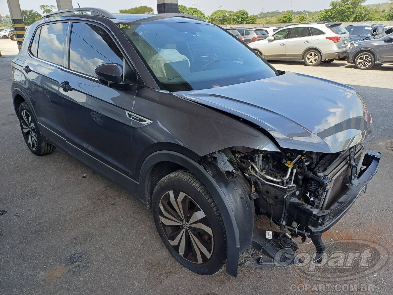 Veículo VW - VolksWagen Volkswagen T-Cross Highline 250 AT 1.4 16V TSI Turbo 2021 em leilão