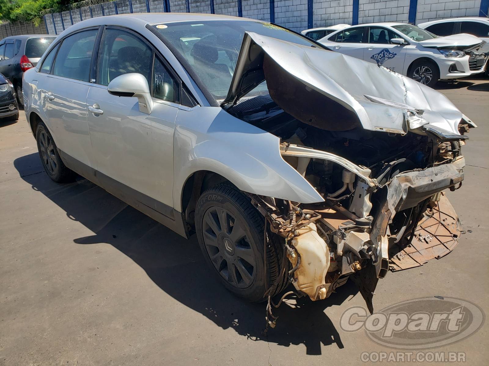 Veículo Citroën C4 Pallas Citroen C4 Pallas Exclusive 2.0 16V 2010 Médio Dano Frontal 2010 em leilão