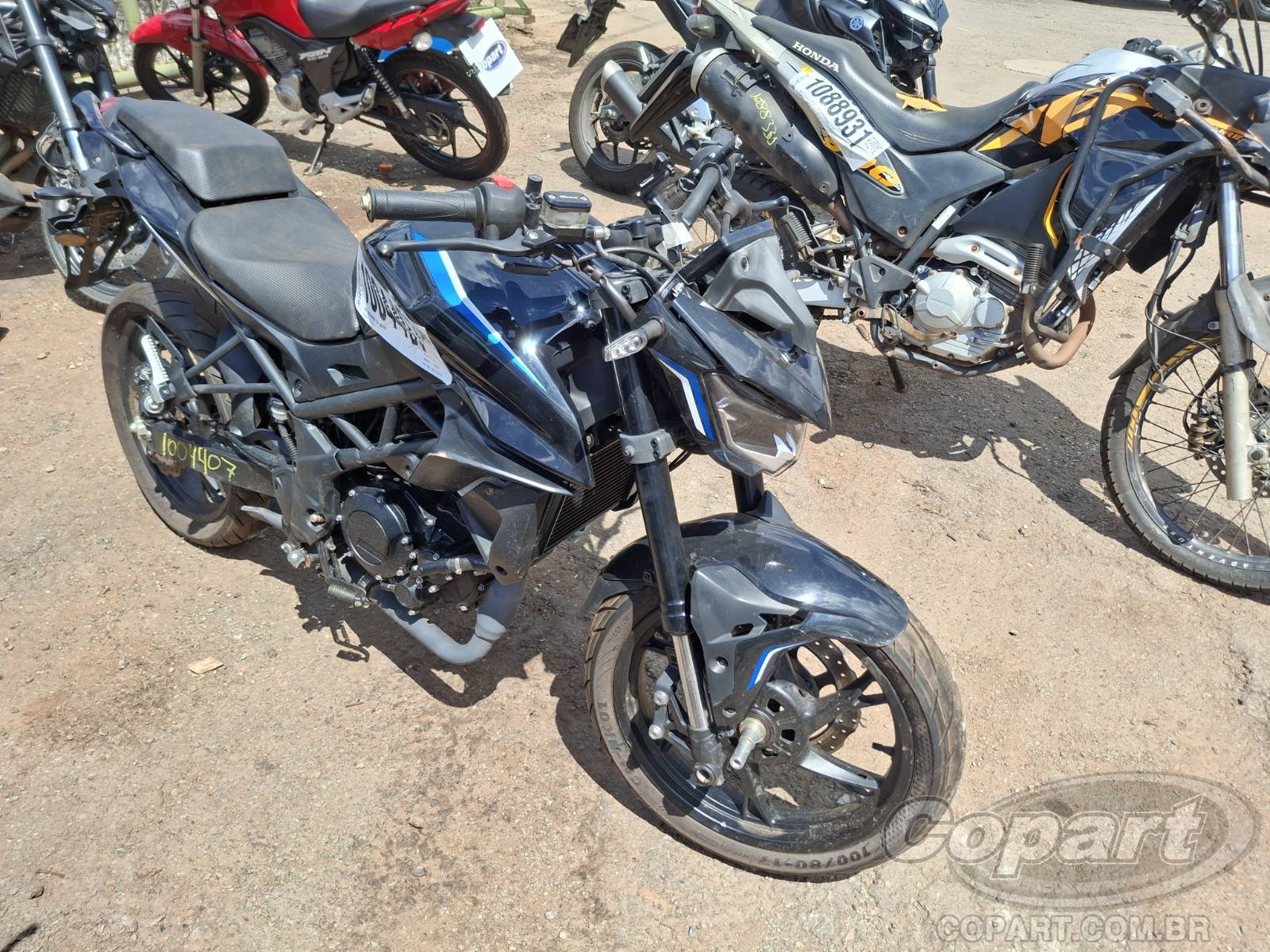 2025 SHINERAY 250F — leilão em Goiânia/GO