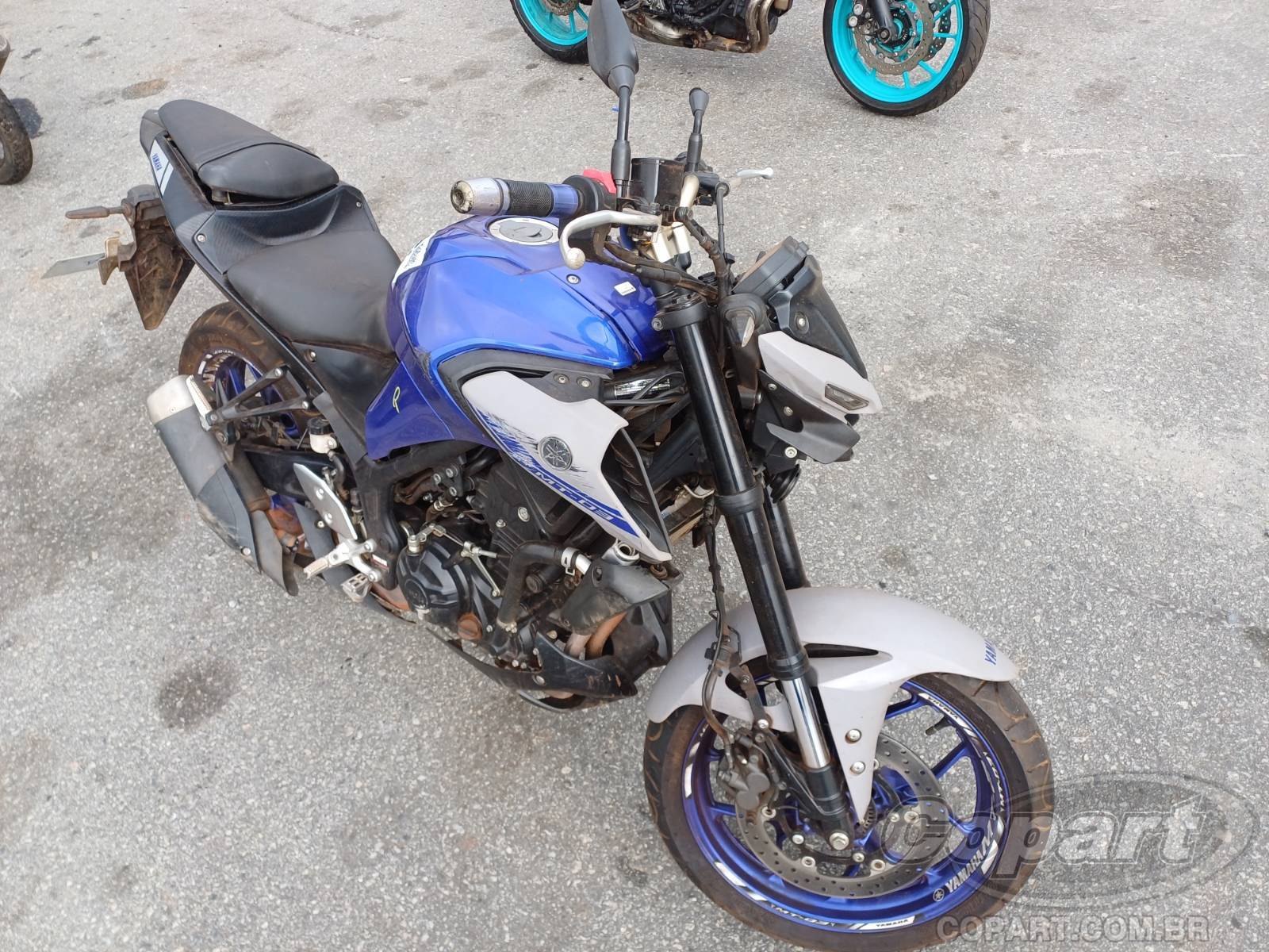 Veículo YAMAHA MT-03 Yamaha MT-03 321 ABS 2022 2022 em leilão