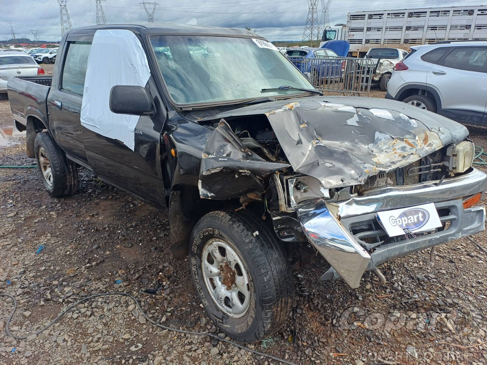 Toyota Hilux CD SRV 3.0 Turbo 2002 Médio Dano Frontal